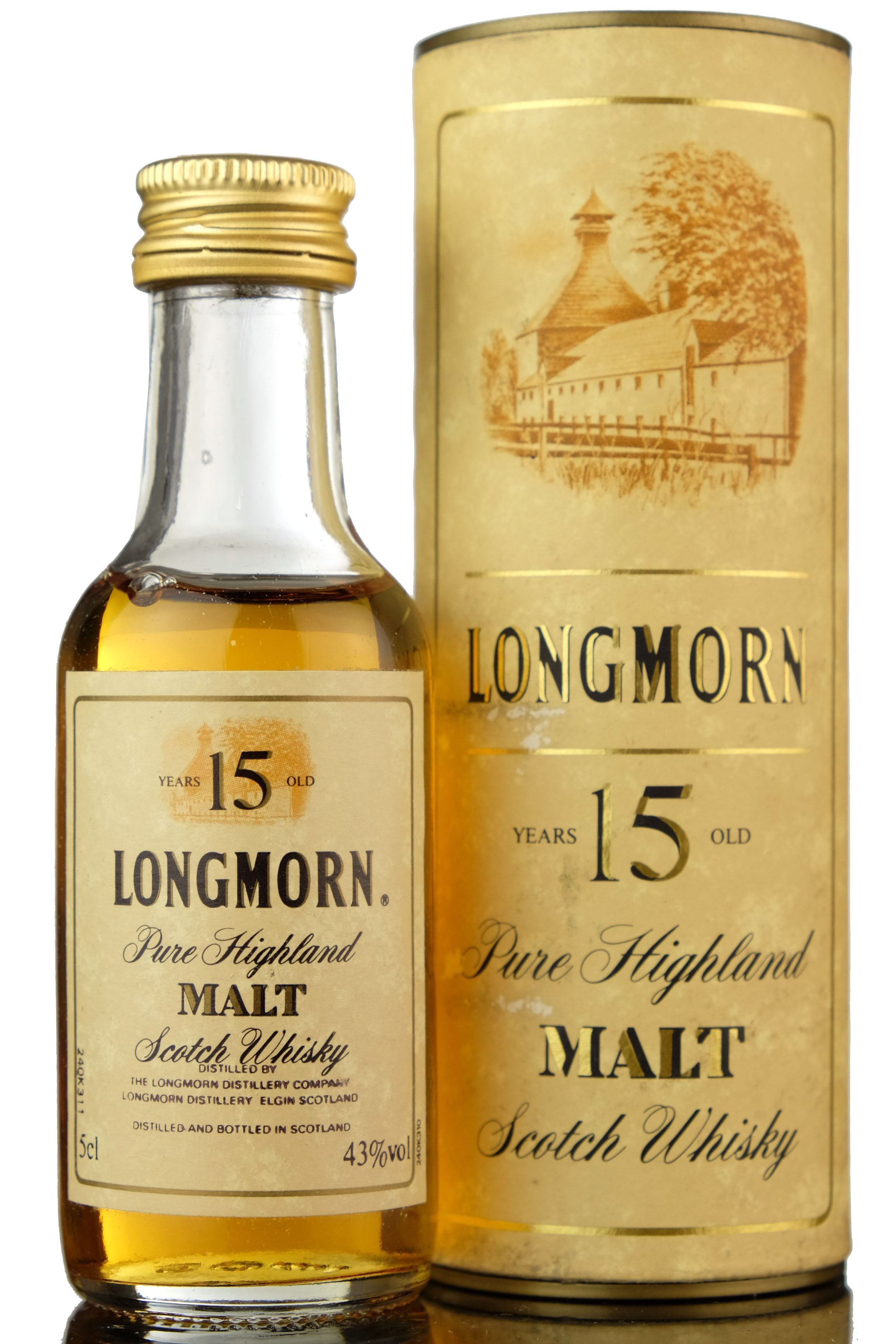 Longmorn 15 Year Old Miniature