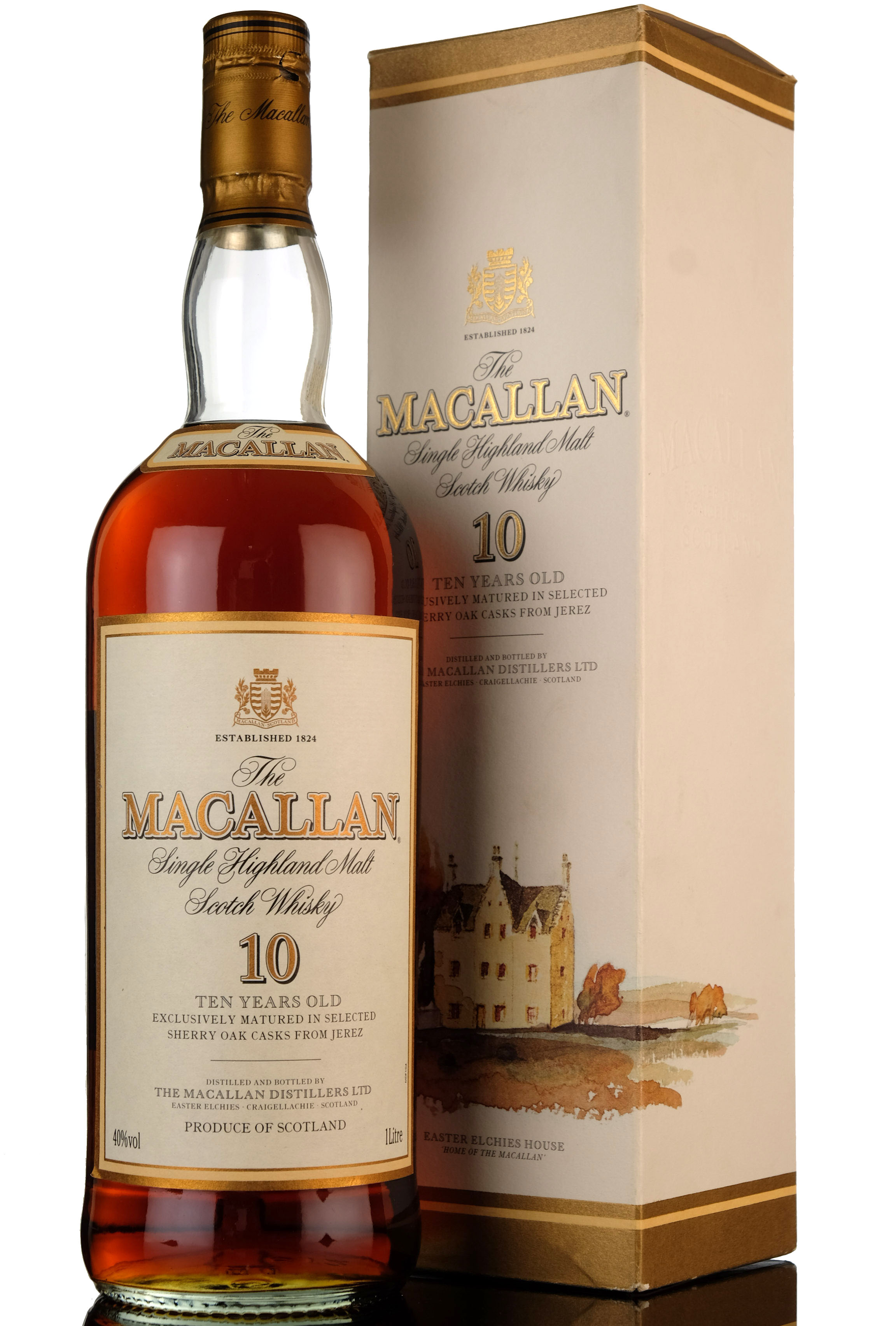 Macallan 10 Year Old  1 Litre