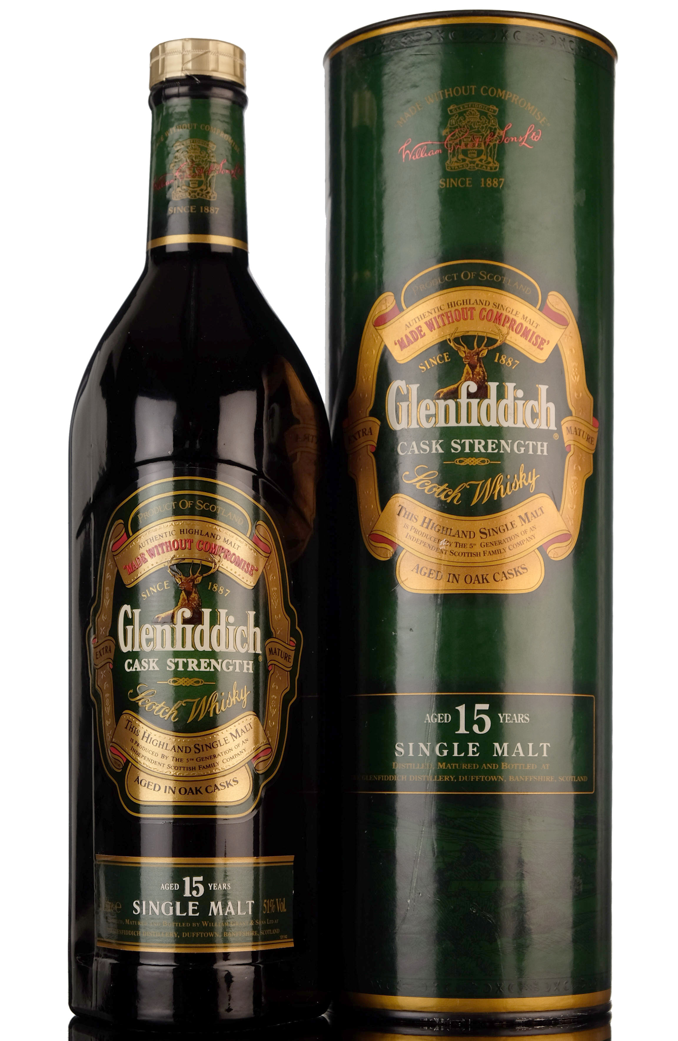 Glenfiddich 15 Year Old - Cask Strength - 1 Litre