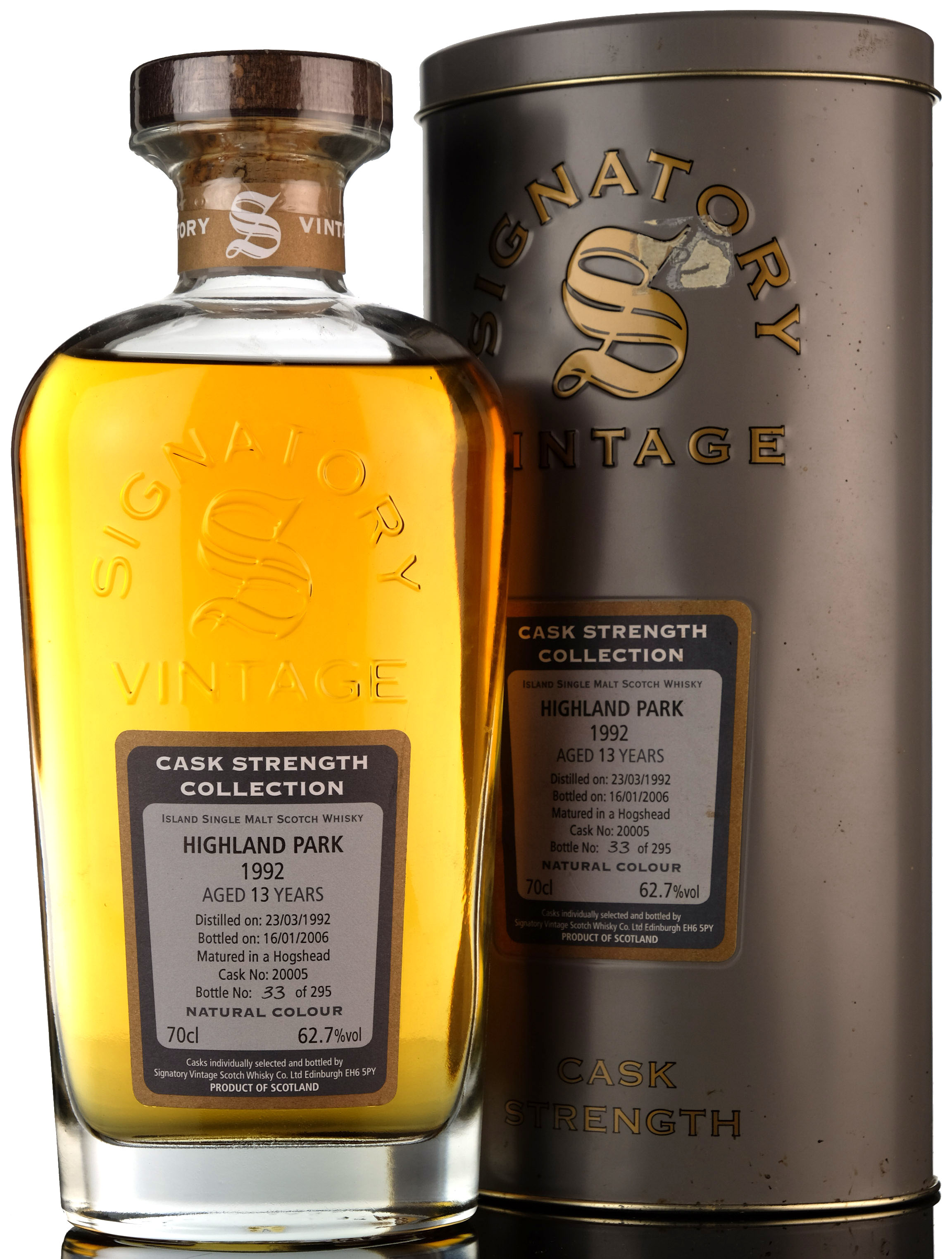 Highland Park 1992 - 2006 13 Signatory Vintage