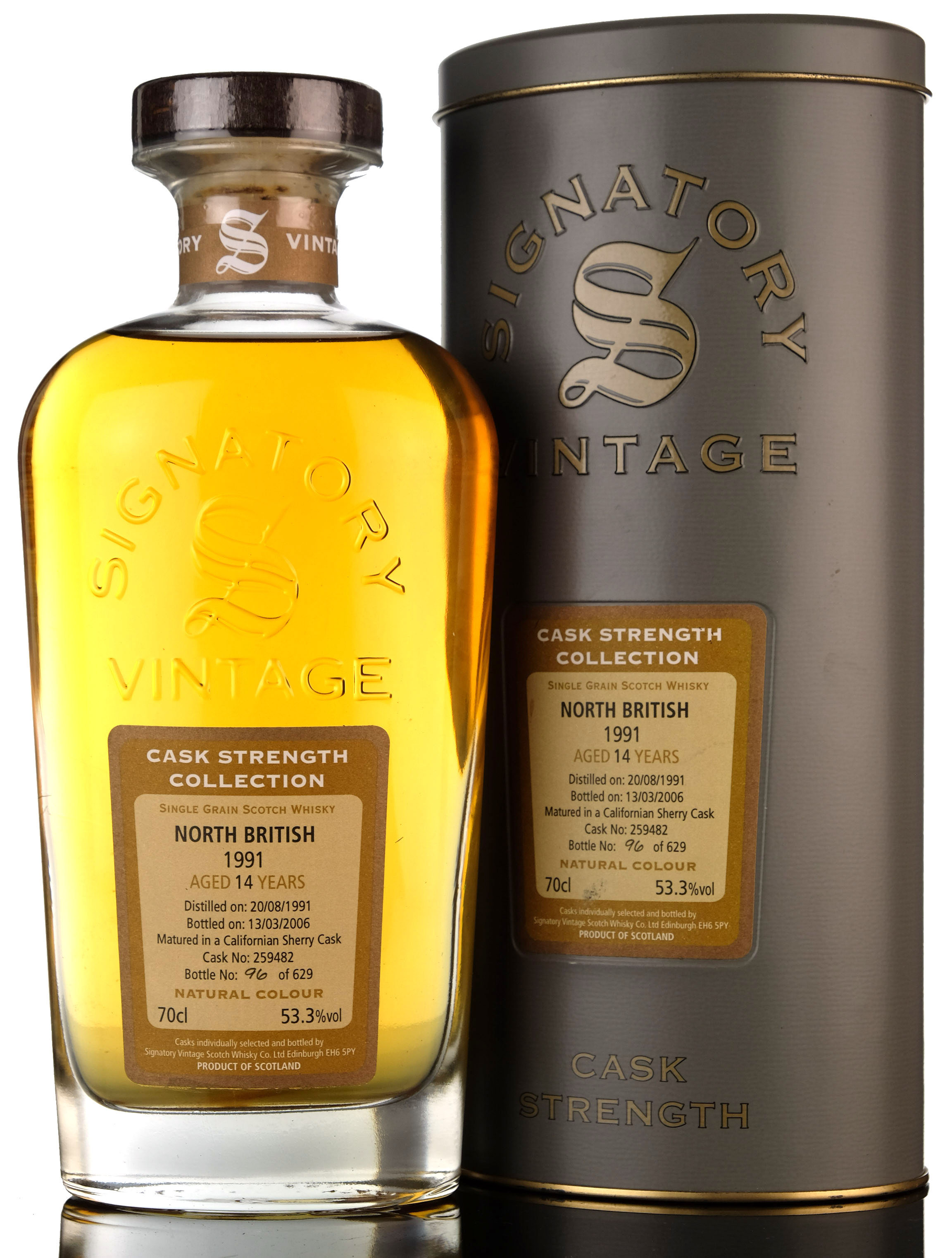 North British 1991-2006 - 14 Year Old - Signatory Vintage