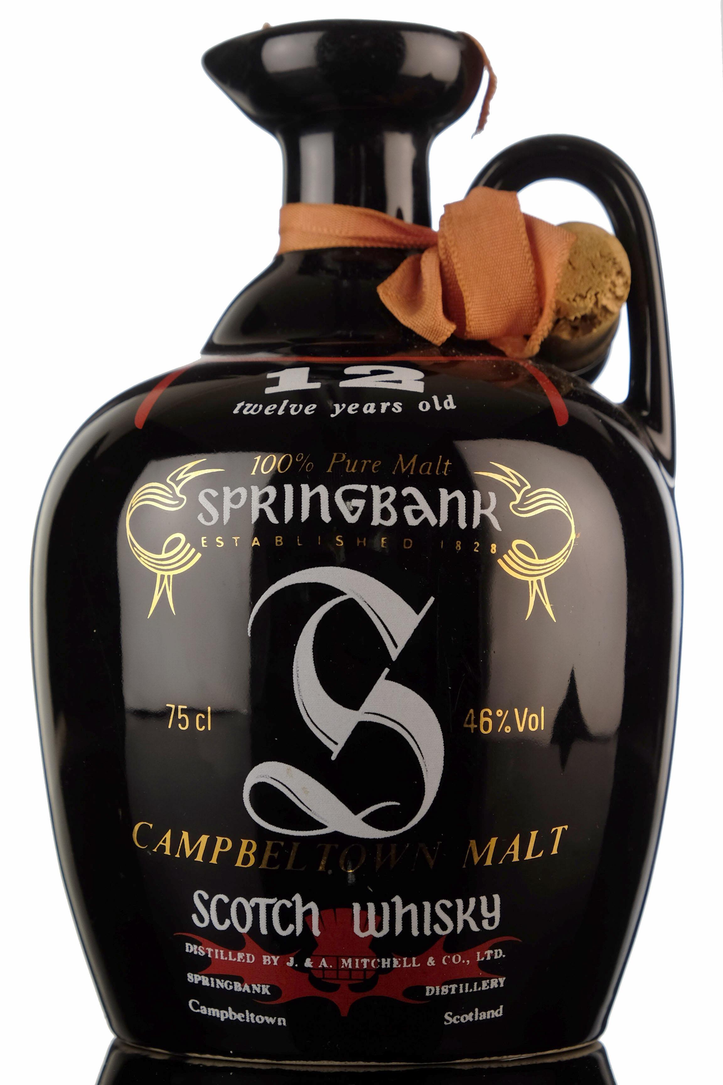Springbank 12 Year Old - Ceramic 1980s