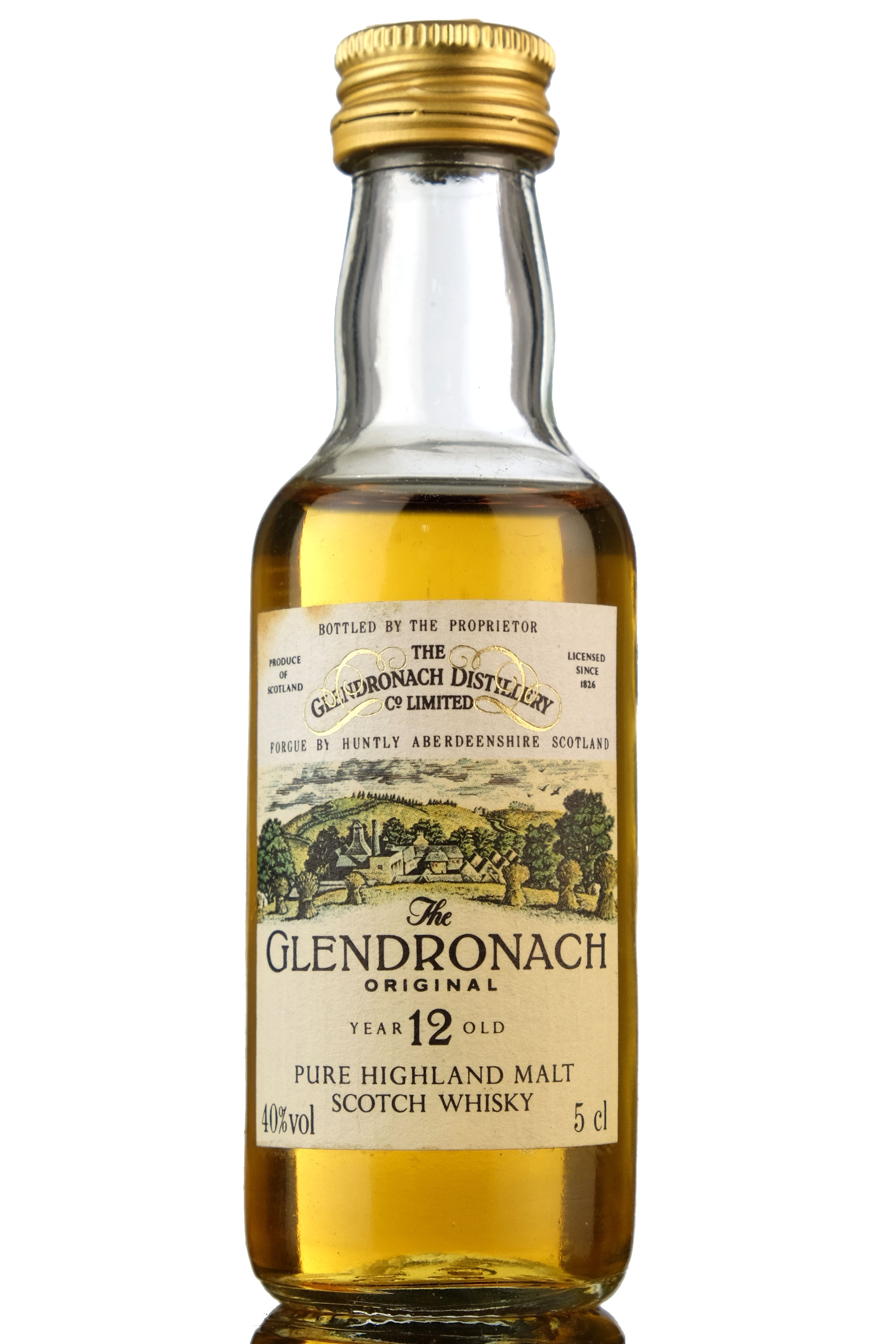 Glendronach 12 Year Old - Original Miniature
