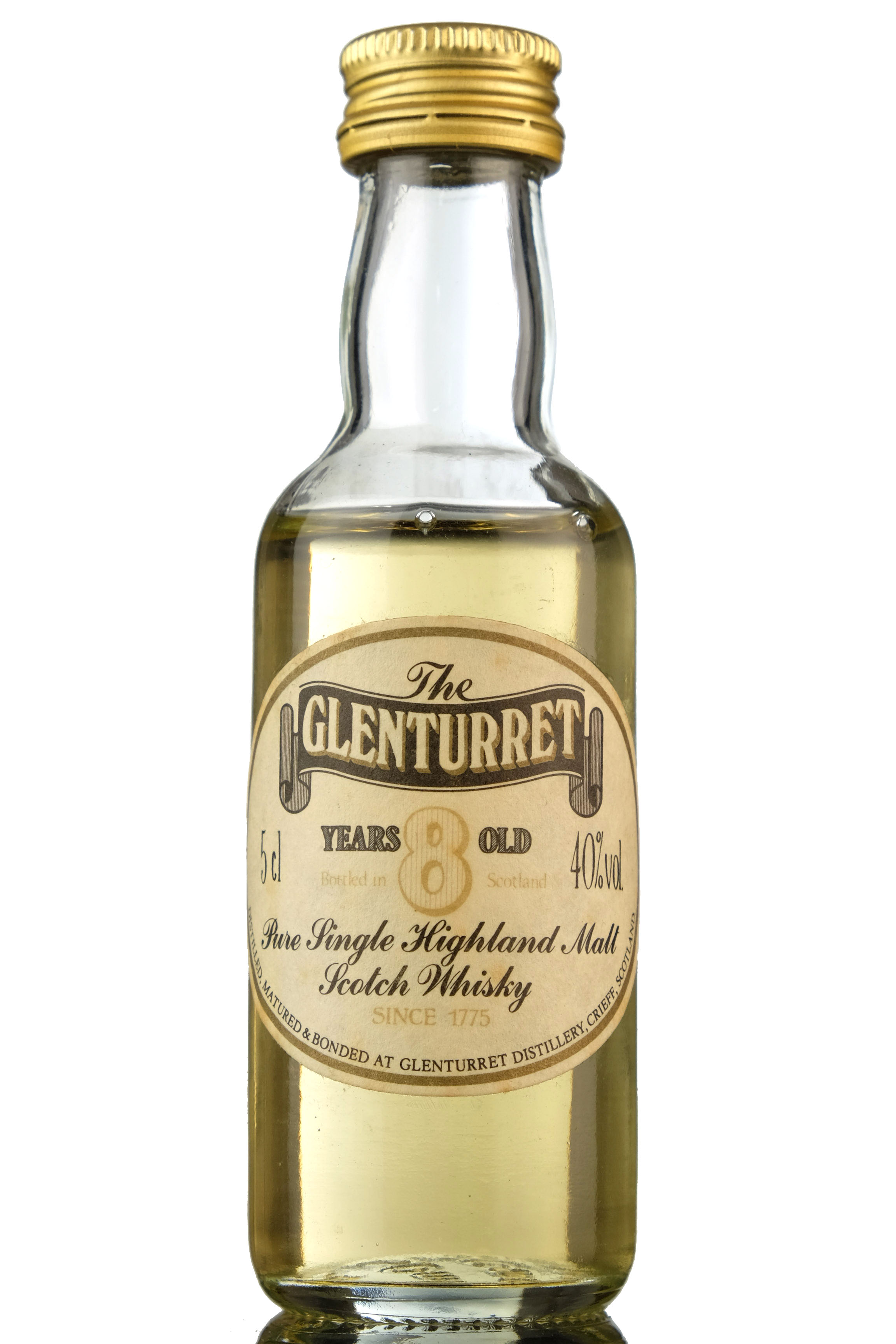 Glenturret 8 Year Old Miniature
