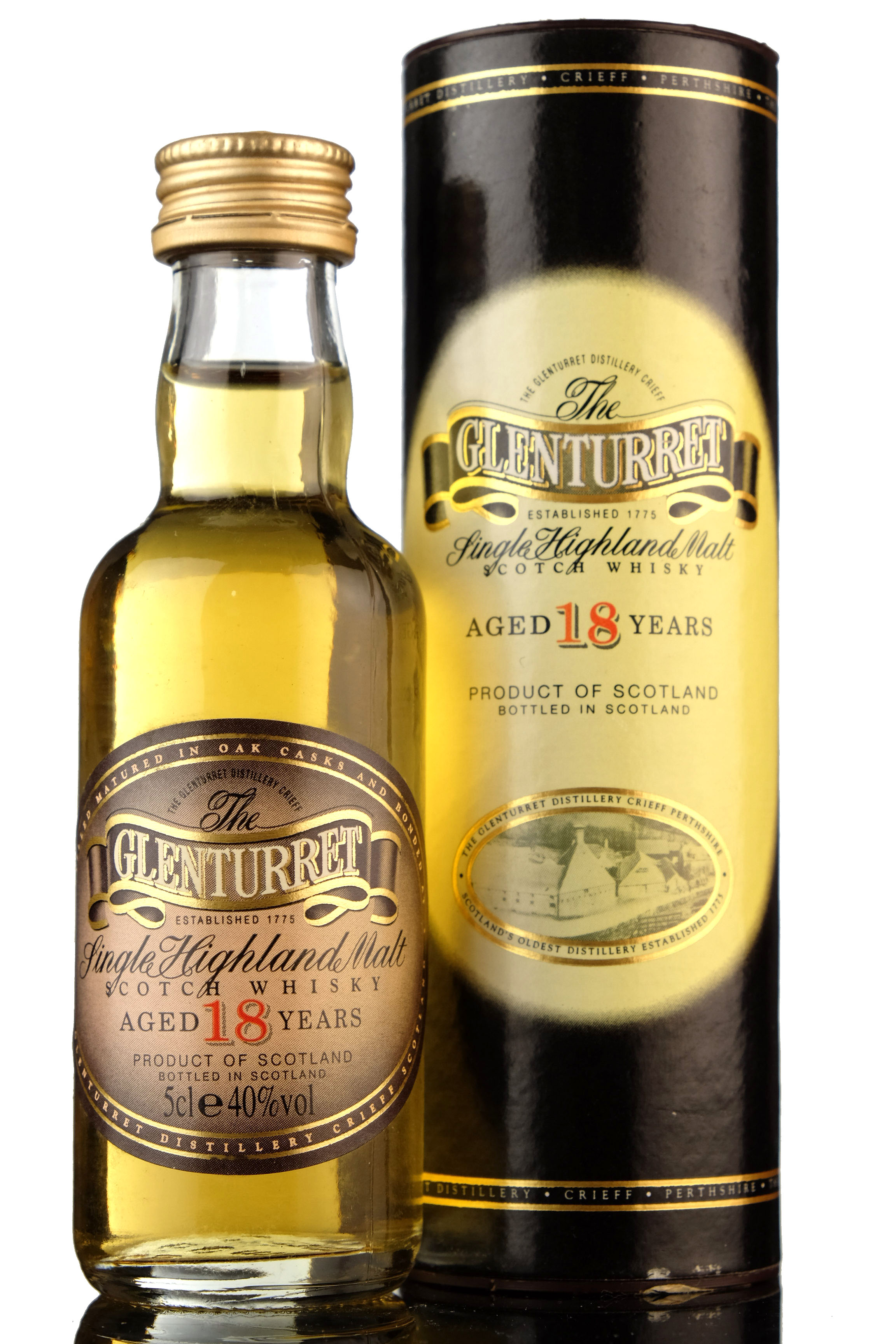 Glenturret 18 Year Old Miniature
