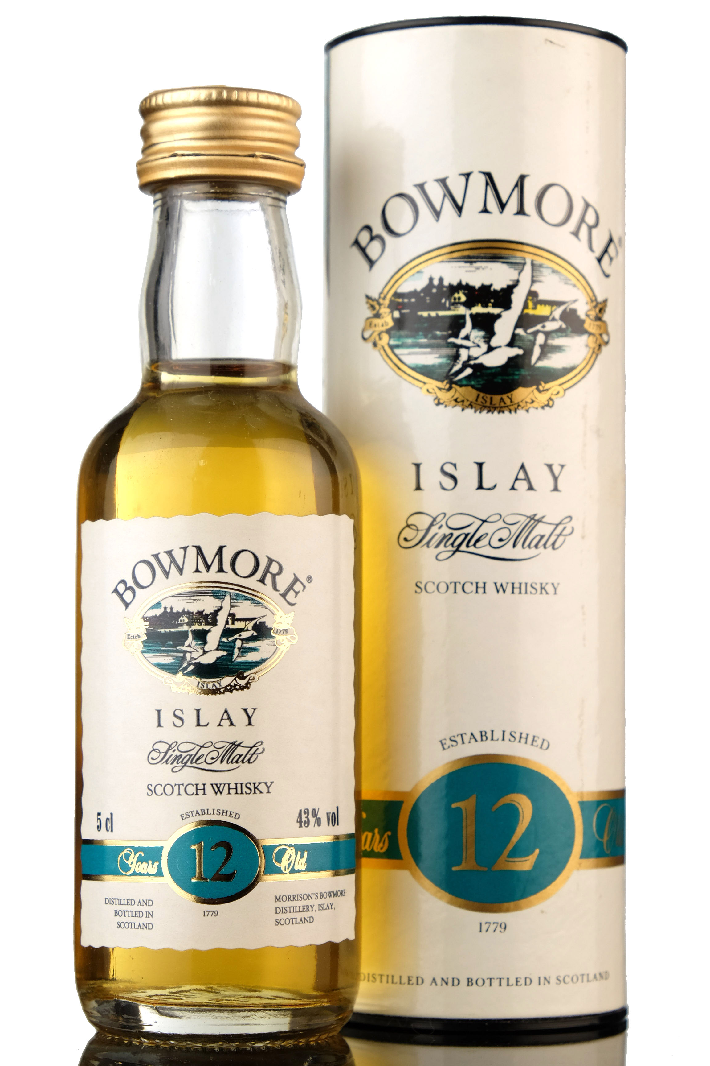 Bowmore 12 Year Old Miniature