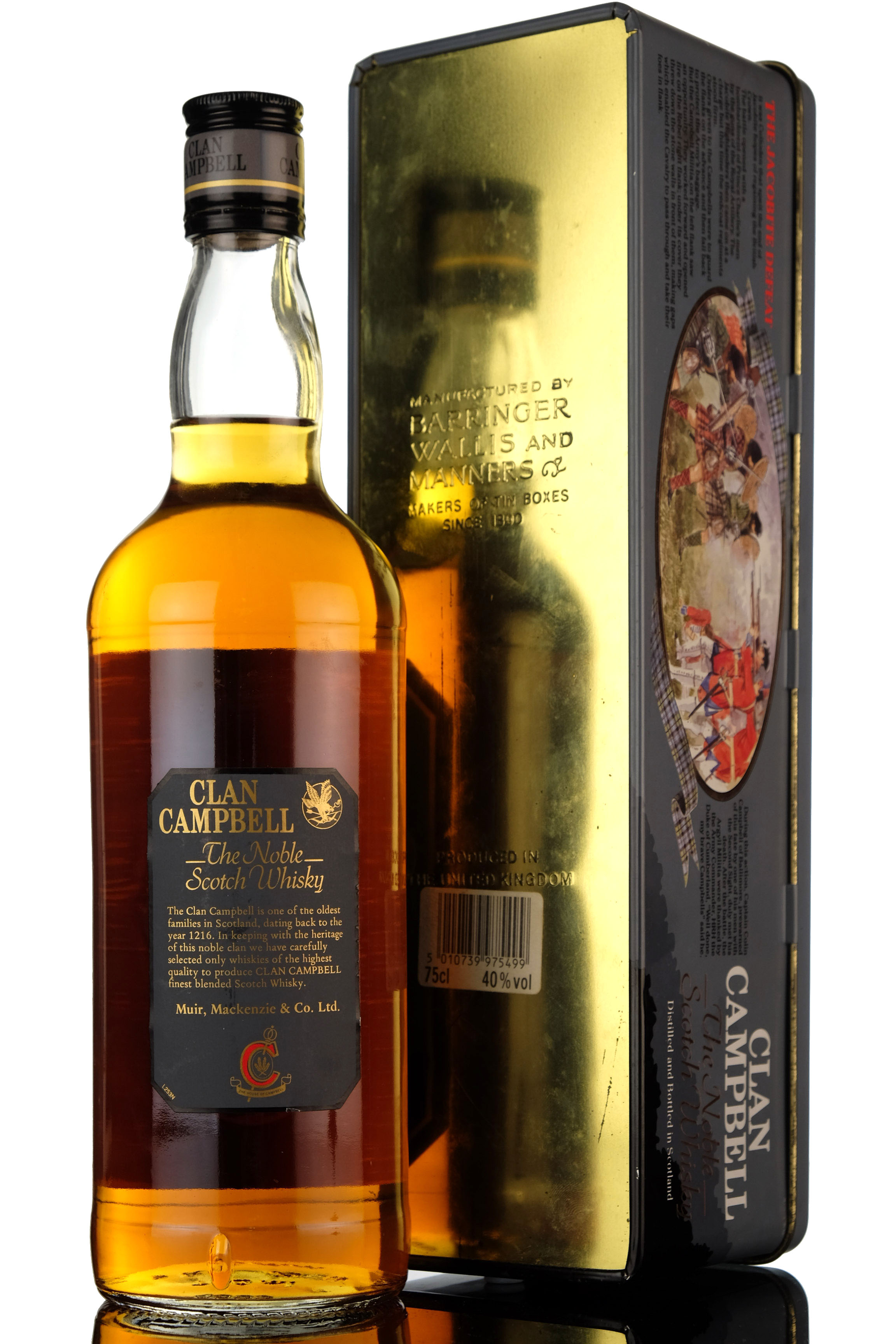 Clan Campbell 12 Year Old - 1980s