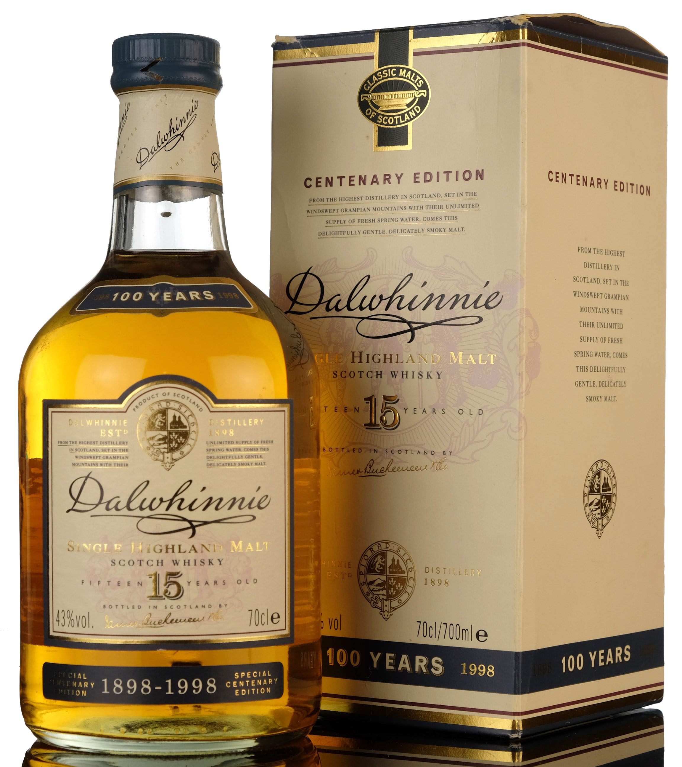 Dalwhinnie 15 Year Old - Centenary