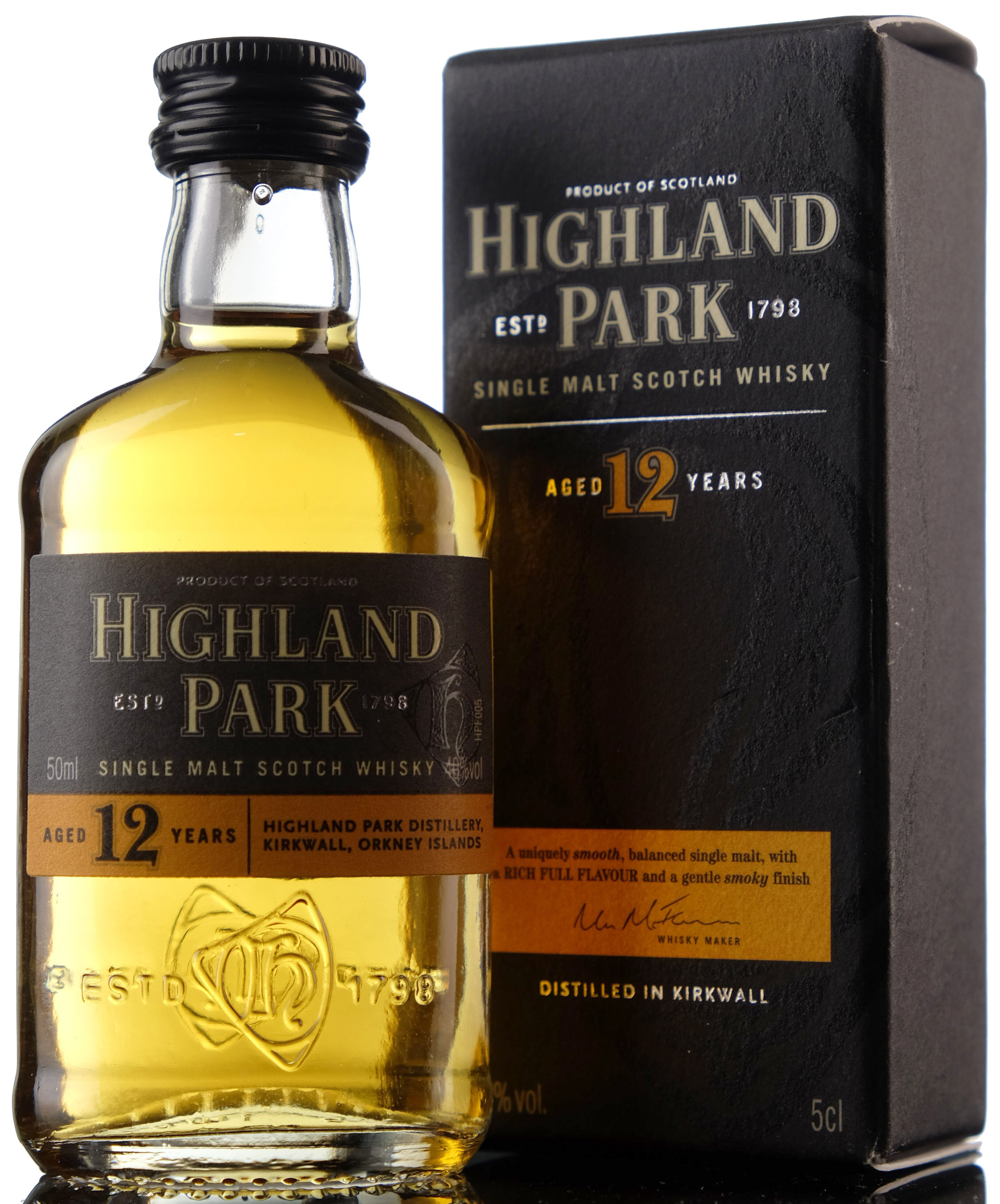 Highland Park 12 Year Old Miniature