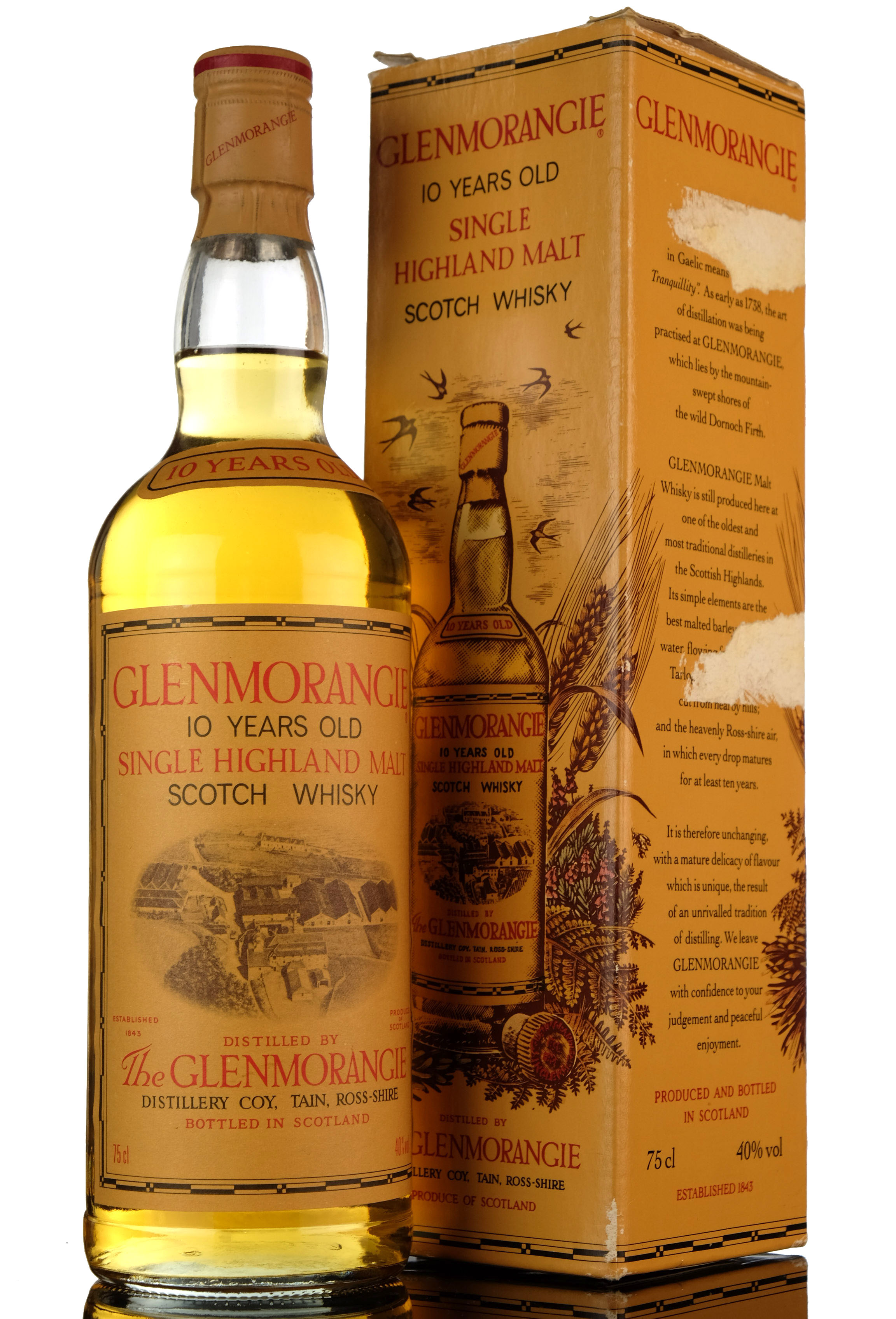 Glenmorangie 10 Year Old - Circa 1990