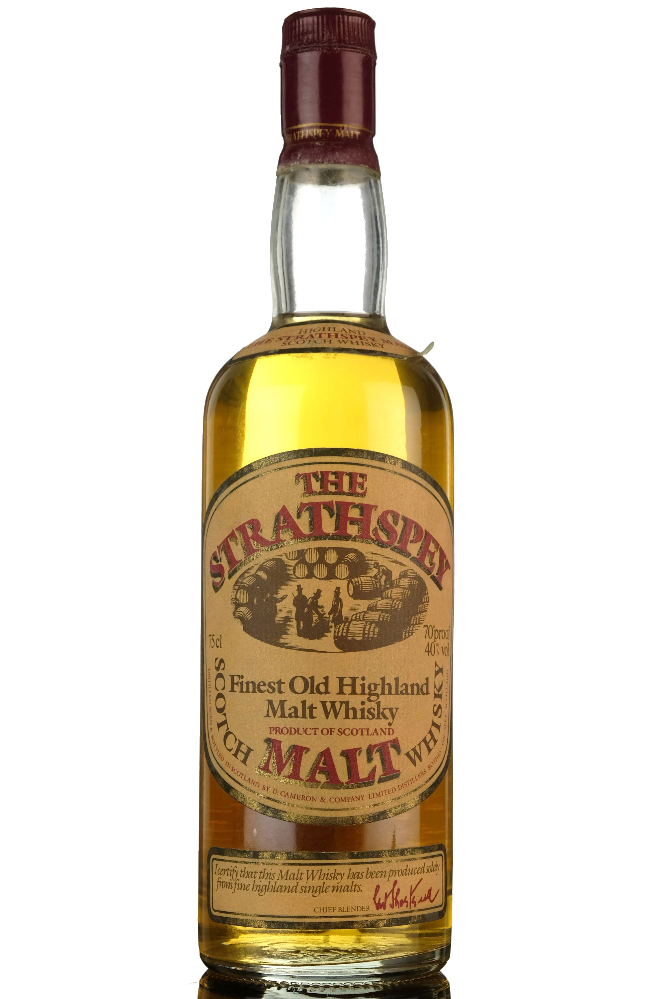 Strathspey Malt - Circa 1980