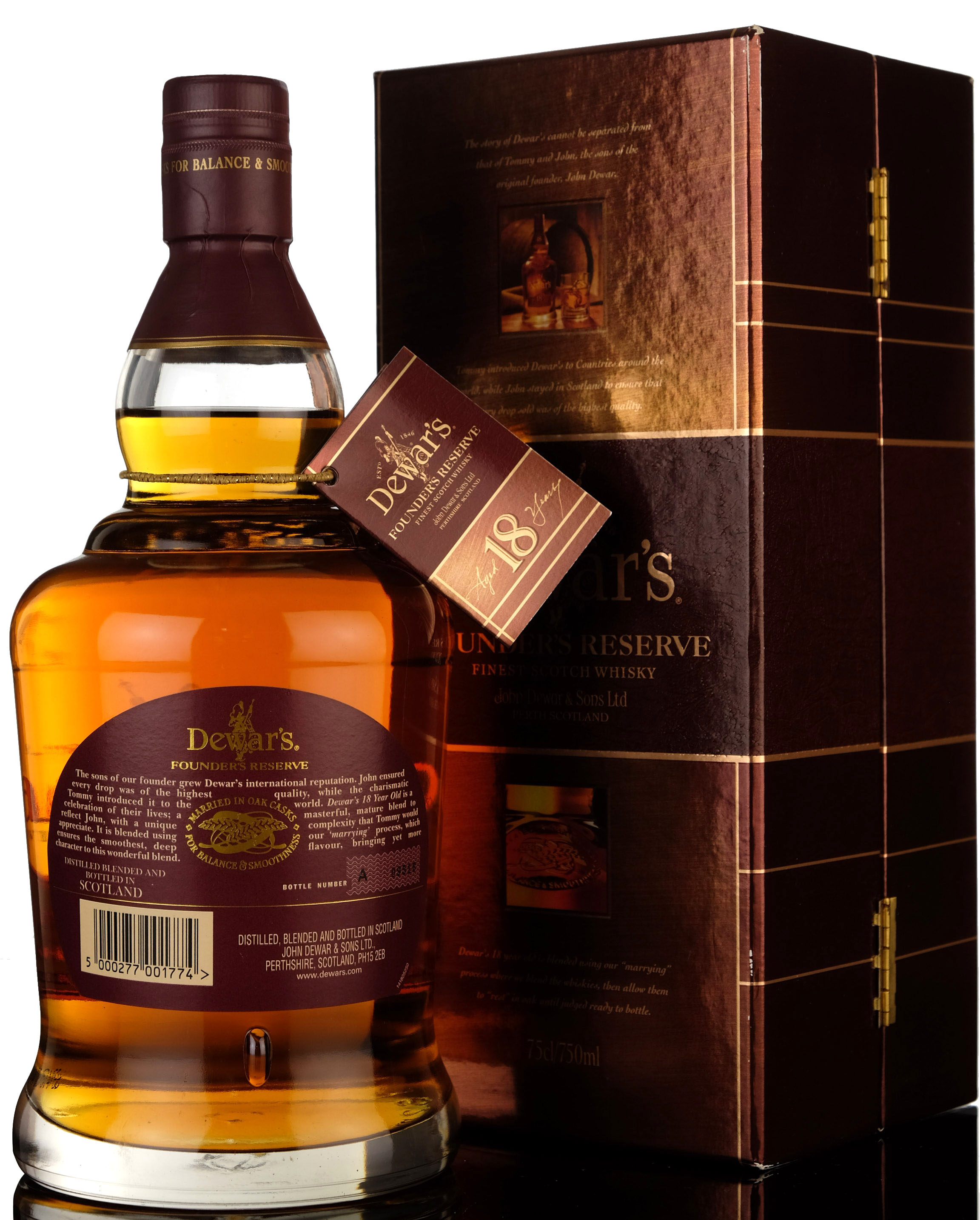 Dewars 18 Year Old - Founders Reserve