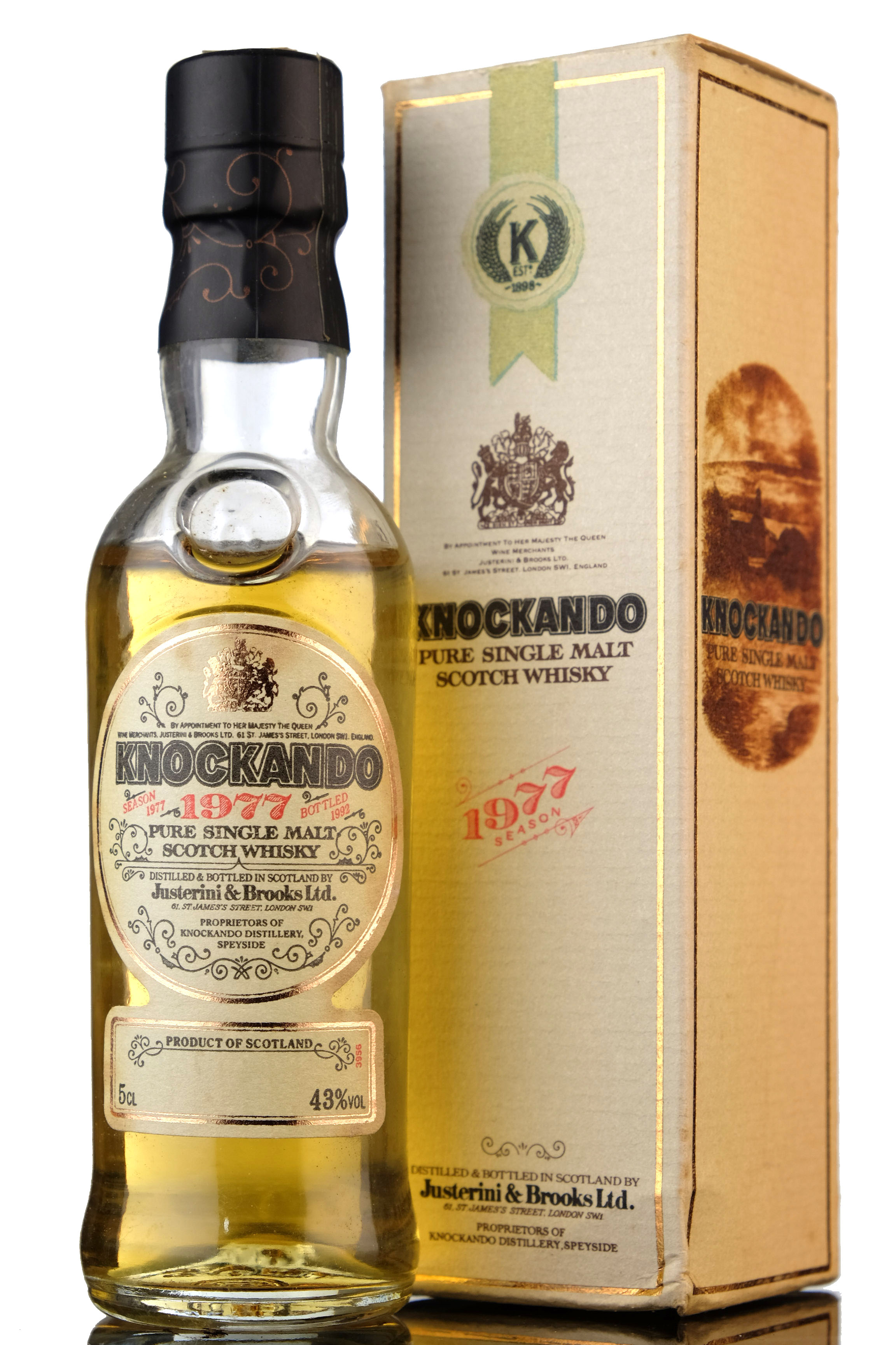 Knockando 1977-1992 Miniature