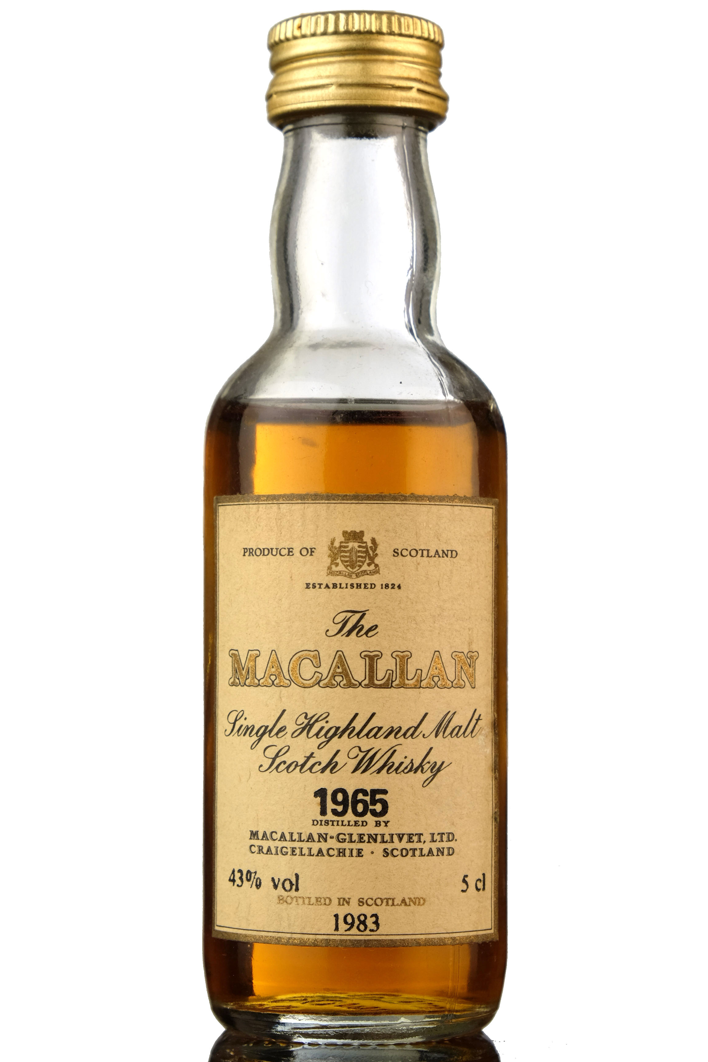 Macallan 1965-1983 Miniature