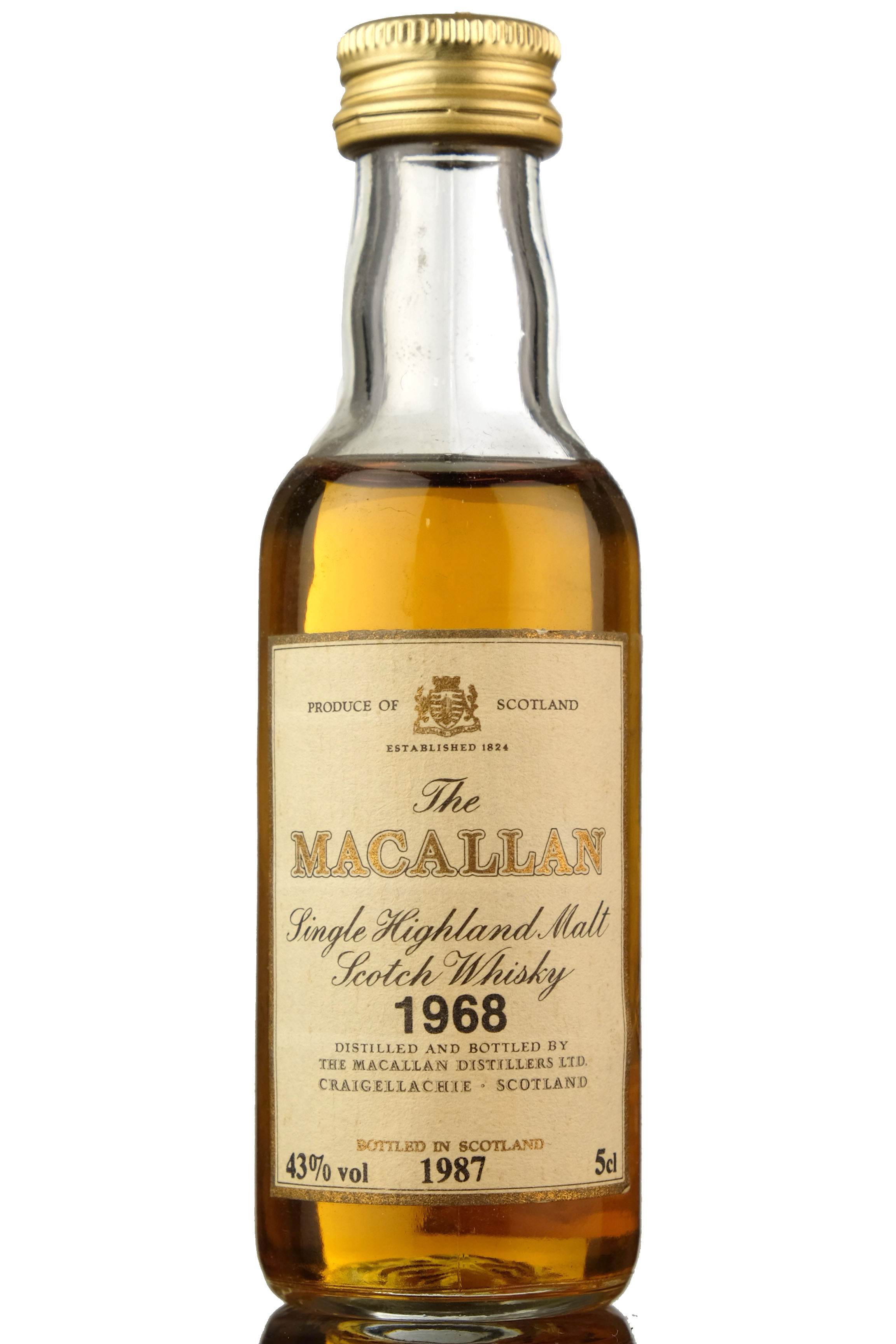 Macallan 1968-1987 Miniature