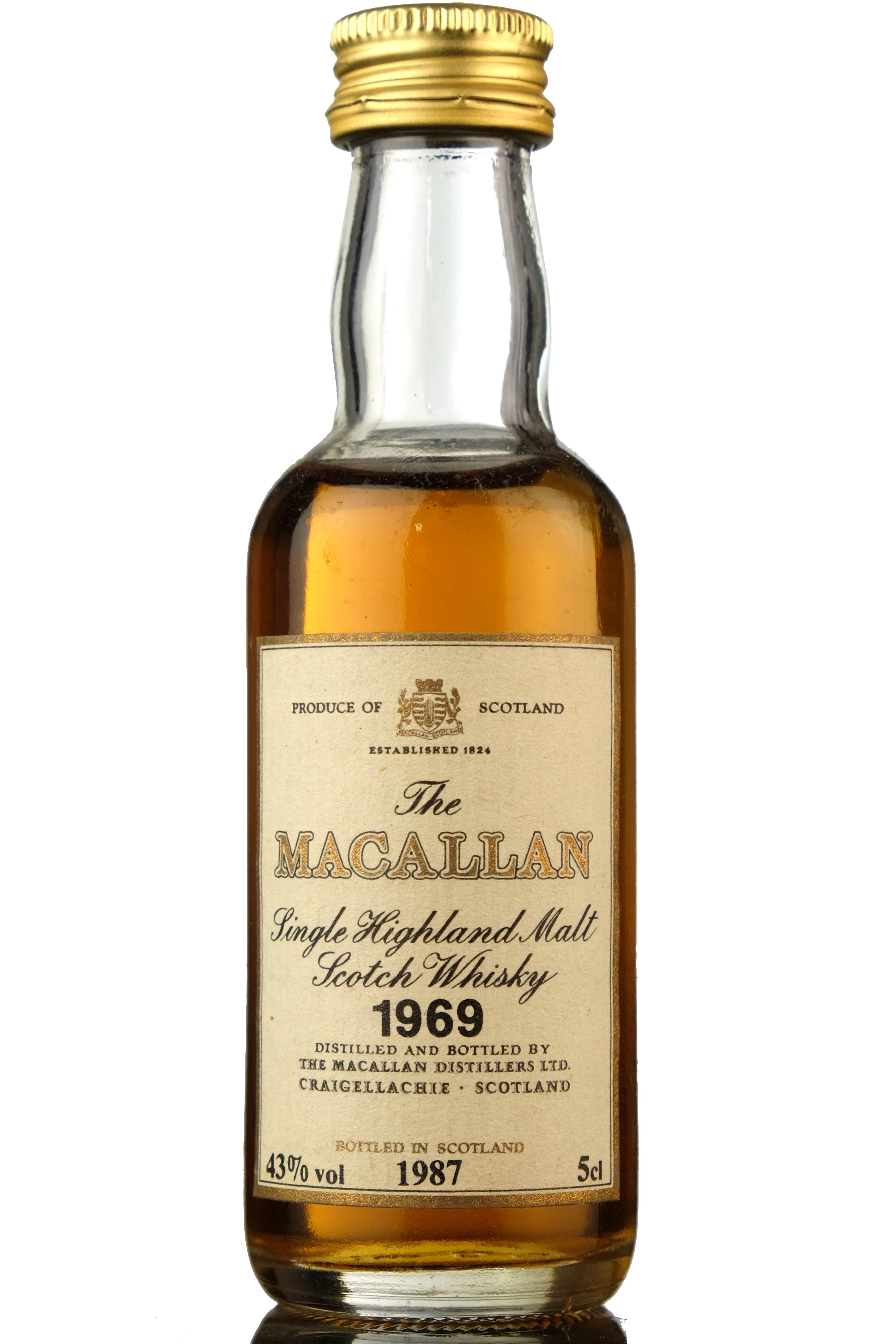 Macallan 1969-1987 Miniature