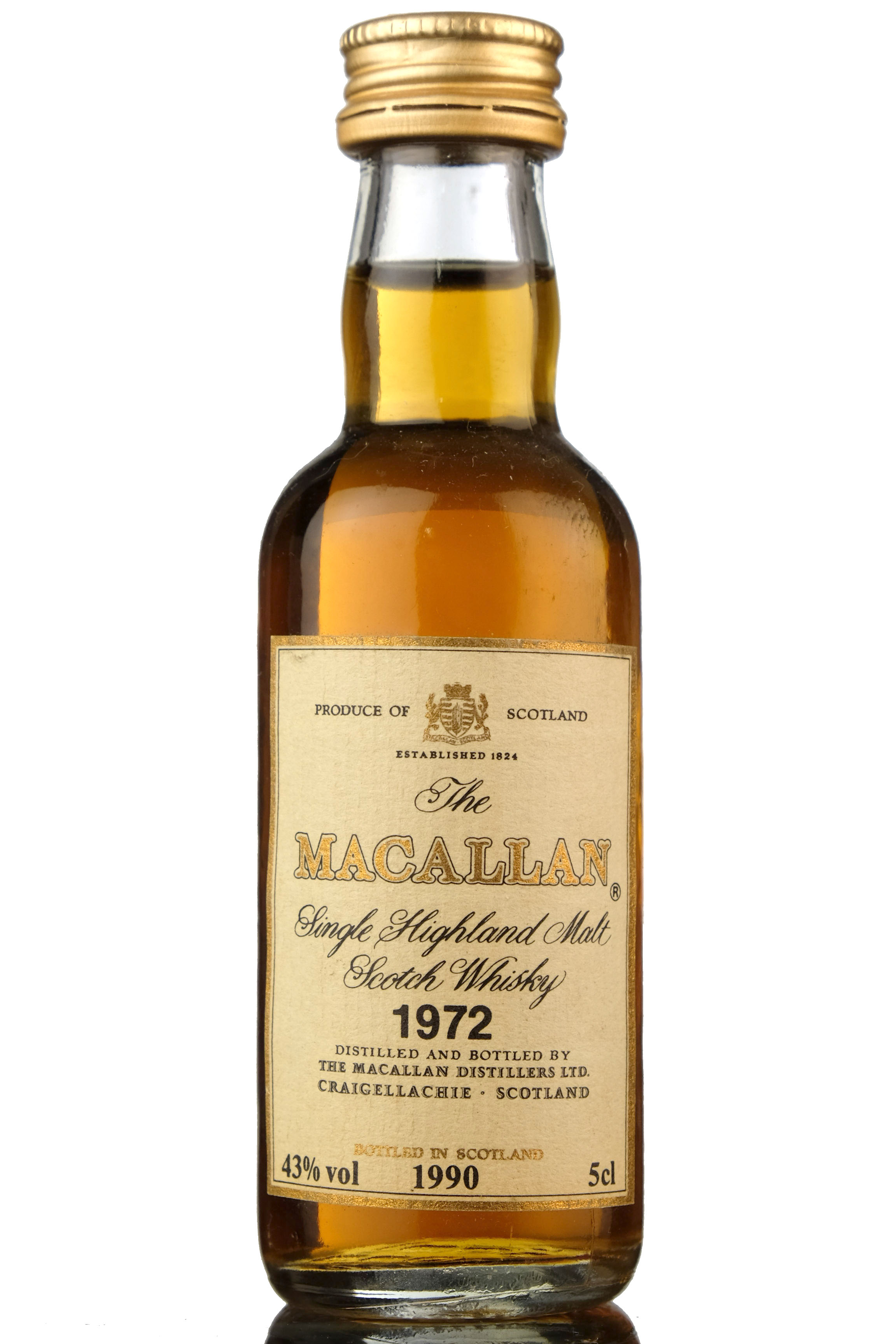 Macallan 1972-1990 Miniature