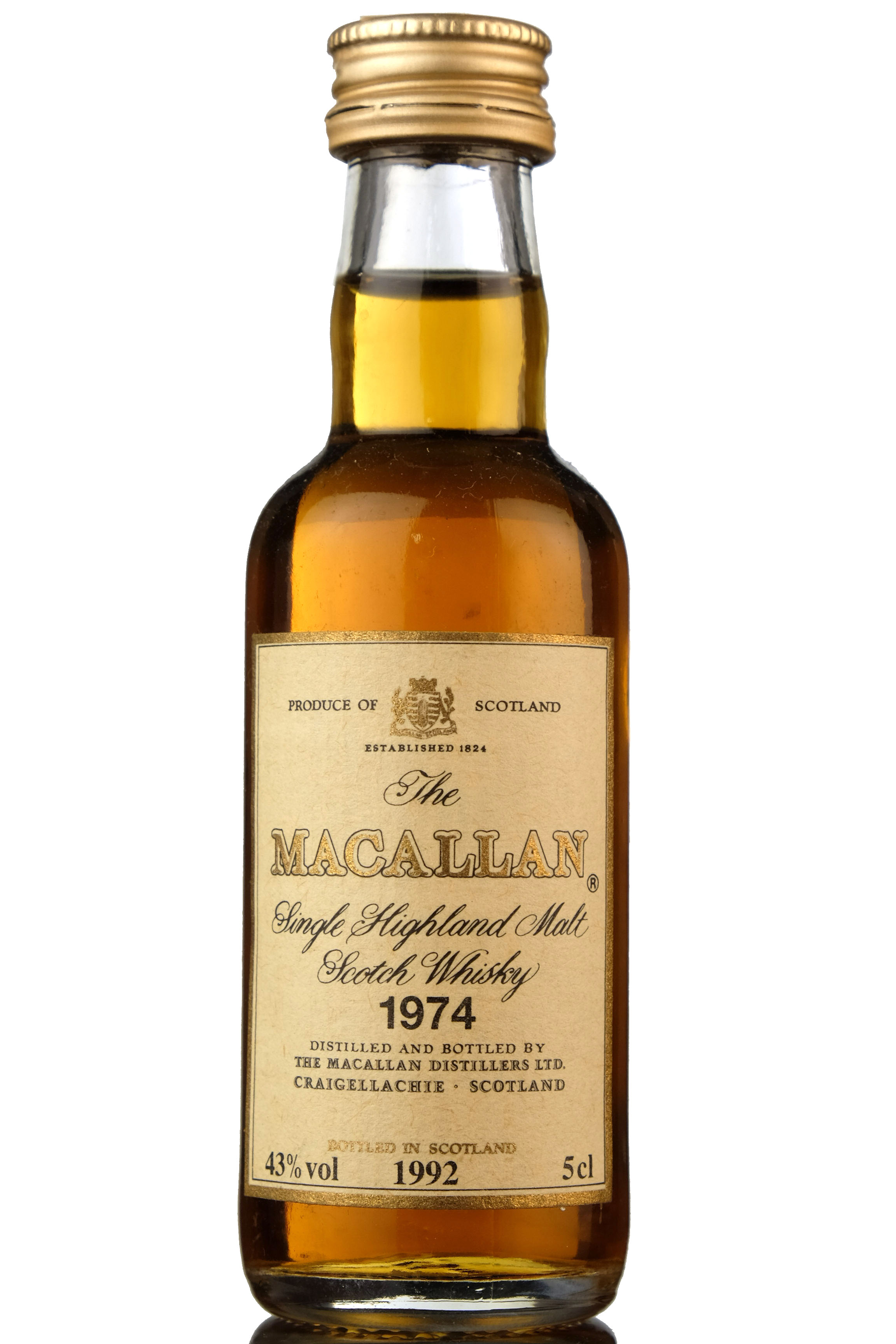 Macallan 1974-1992 Miniature