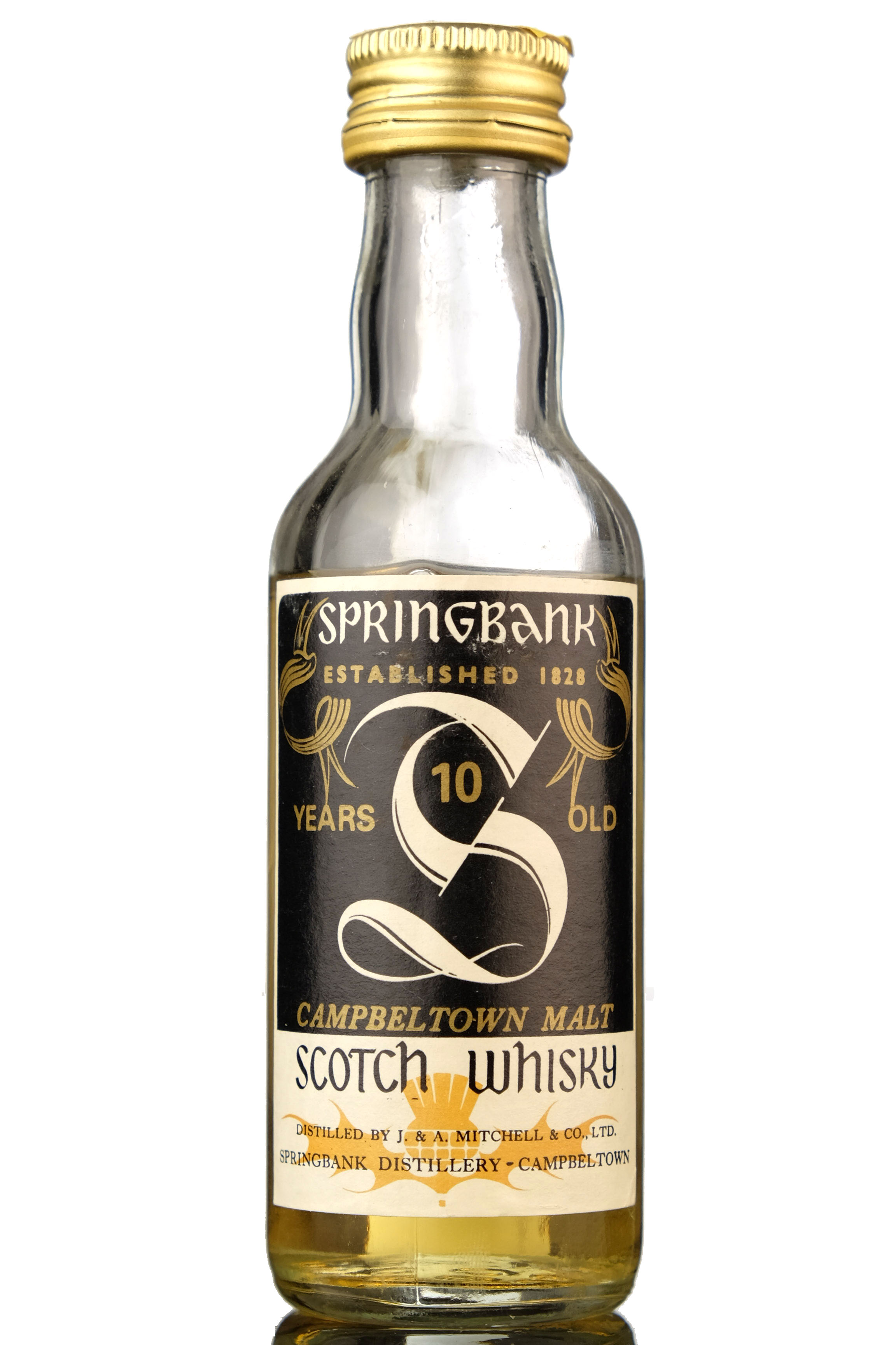 Springbank 10 Year Old Miniature