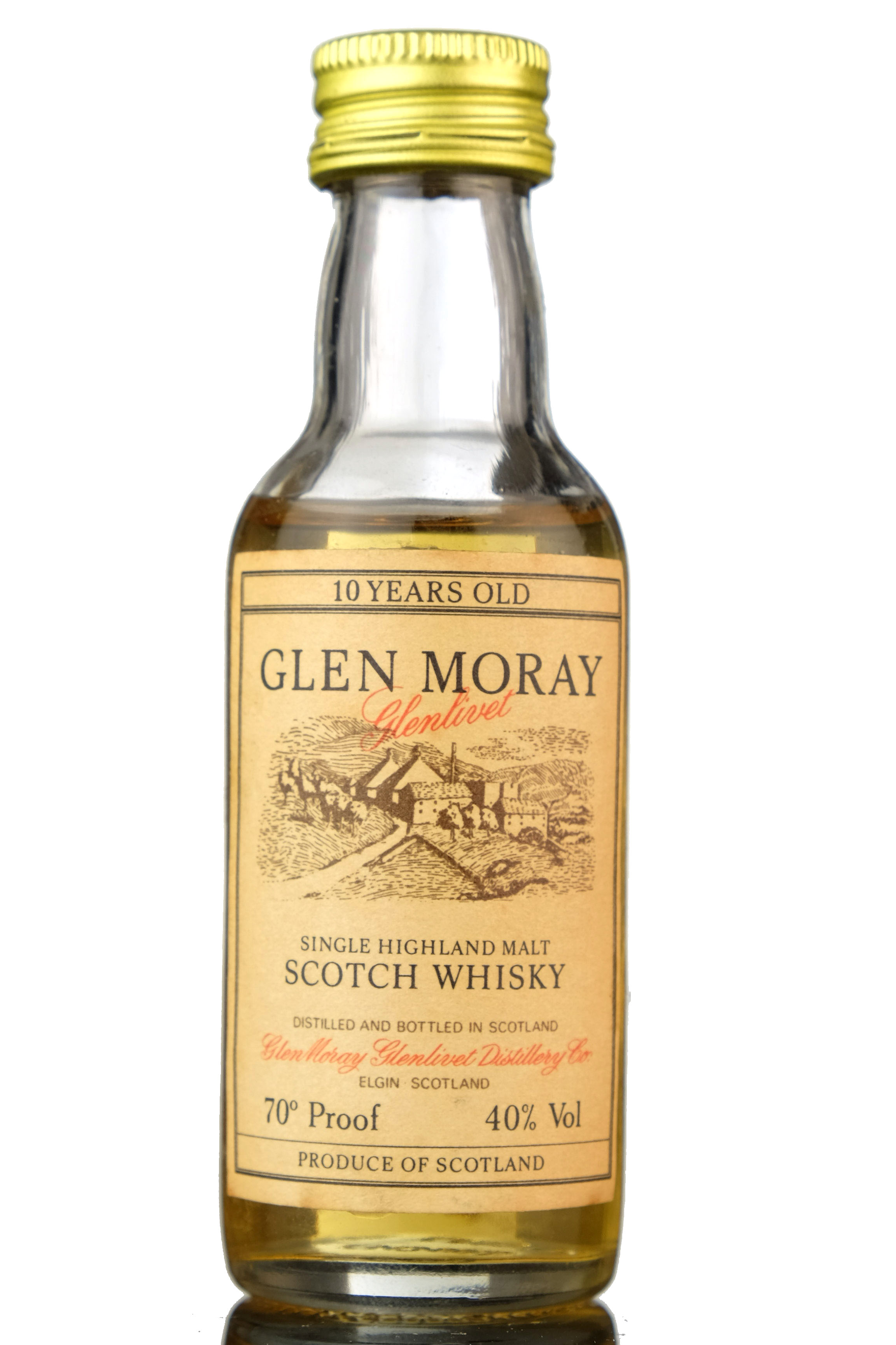 Glen Moray 10 Year Old Miniature