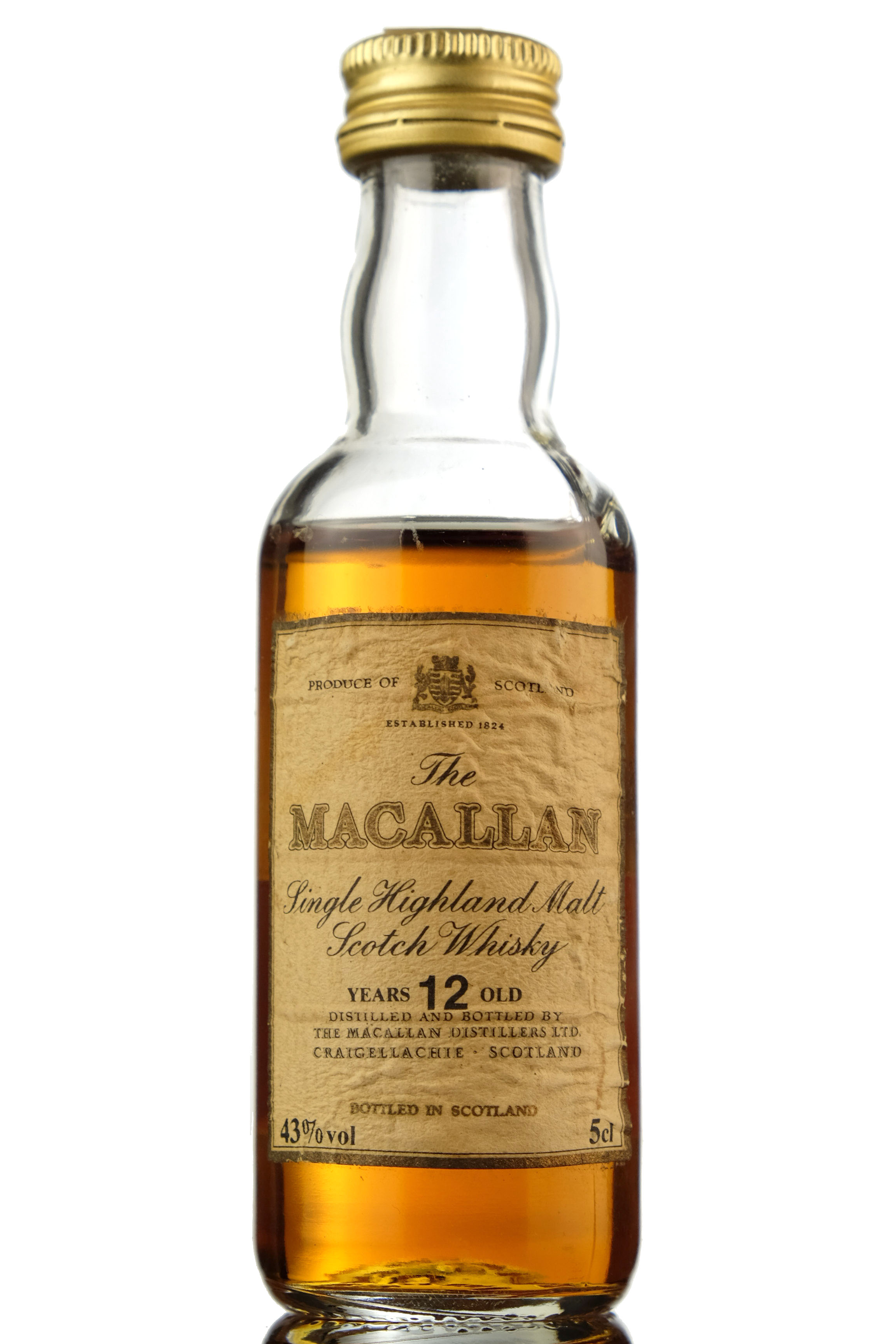 Macallan 12 Year Old Miniature