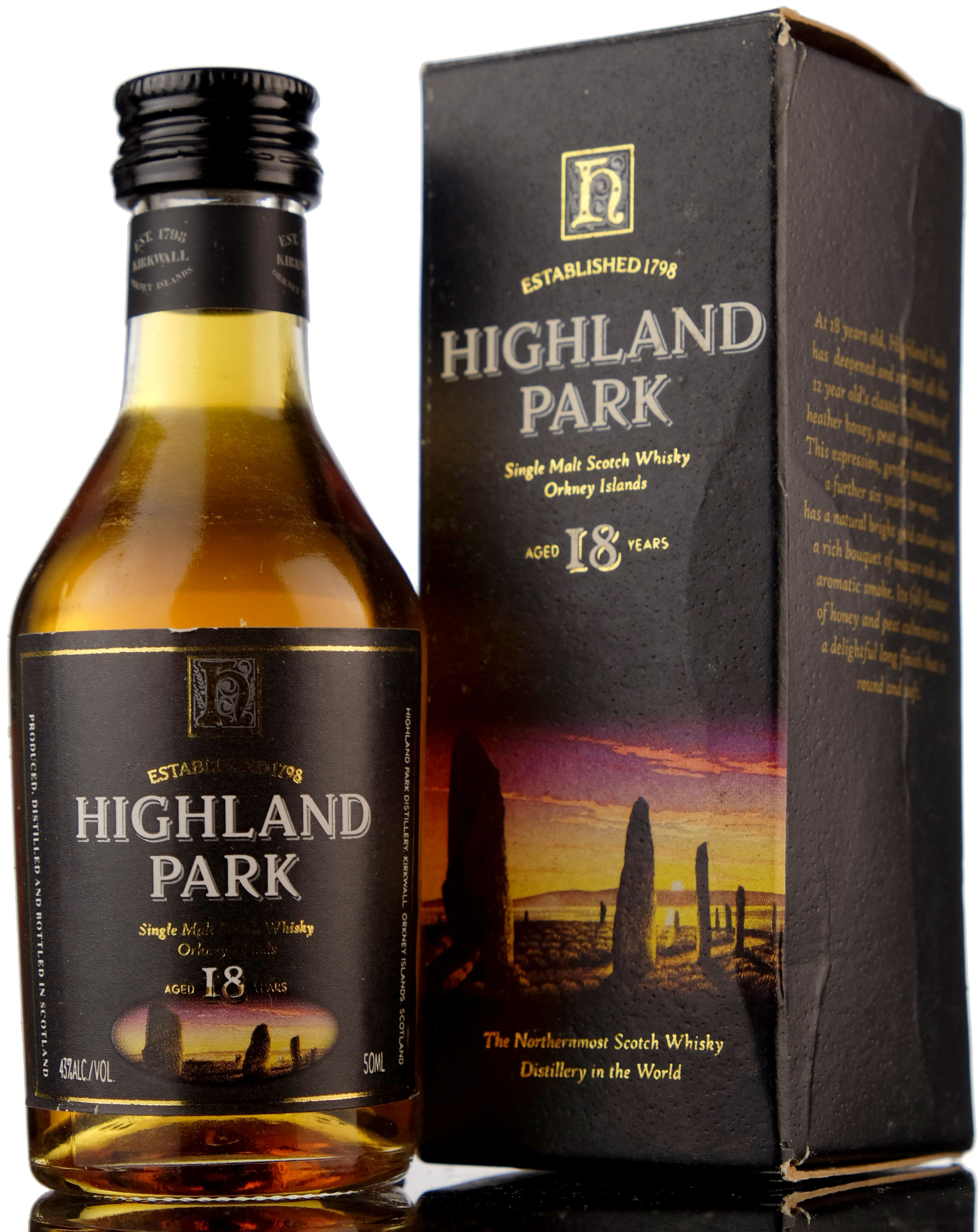 Highland Park 18 Year Old Miniature