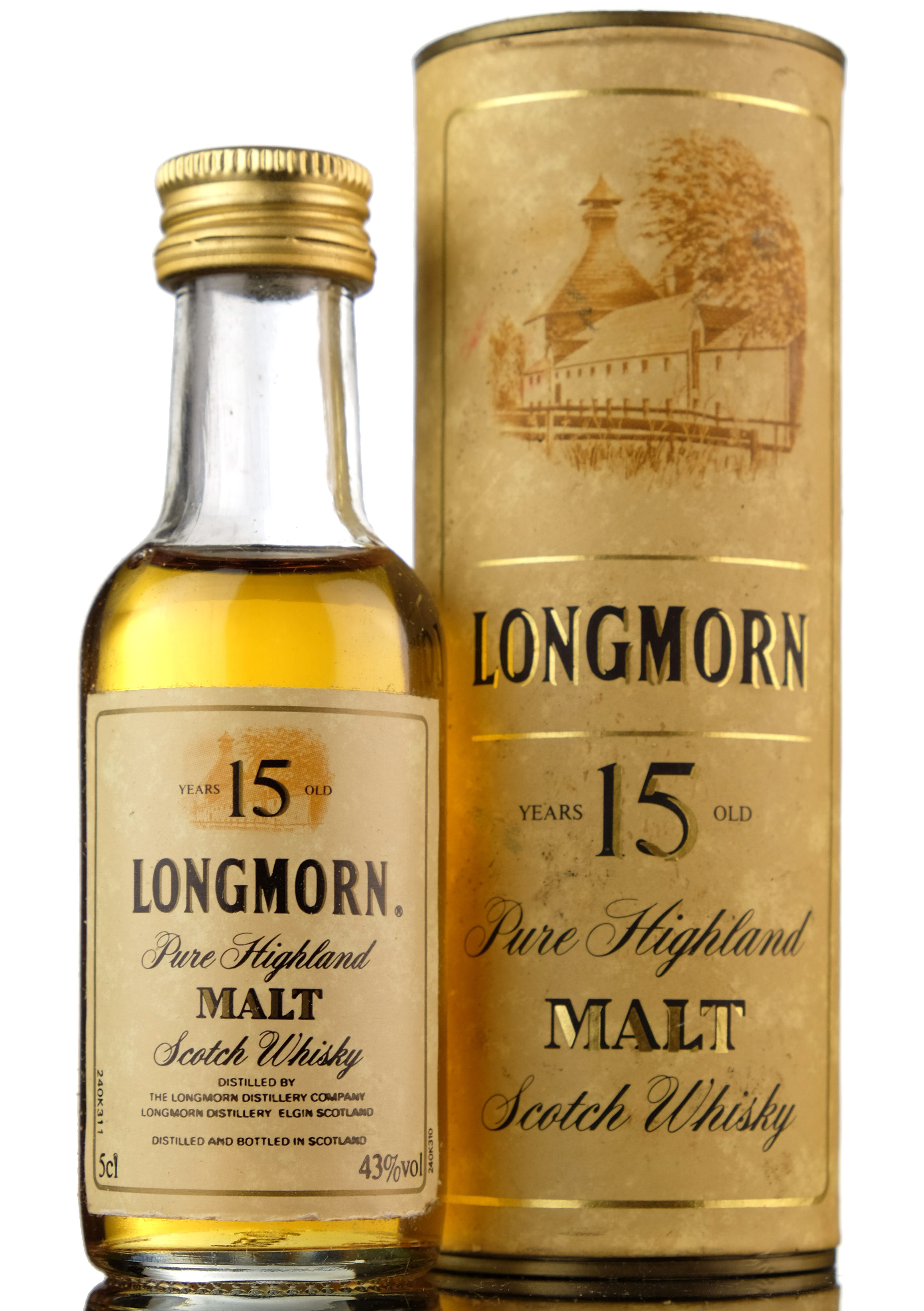Longmorn 15 Year Old Miniature