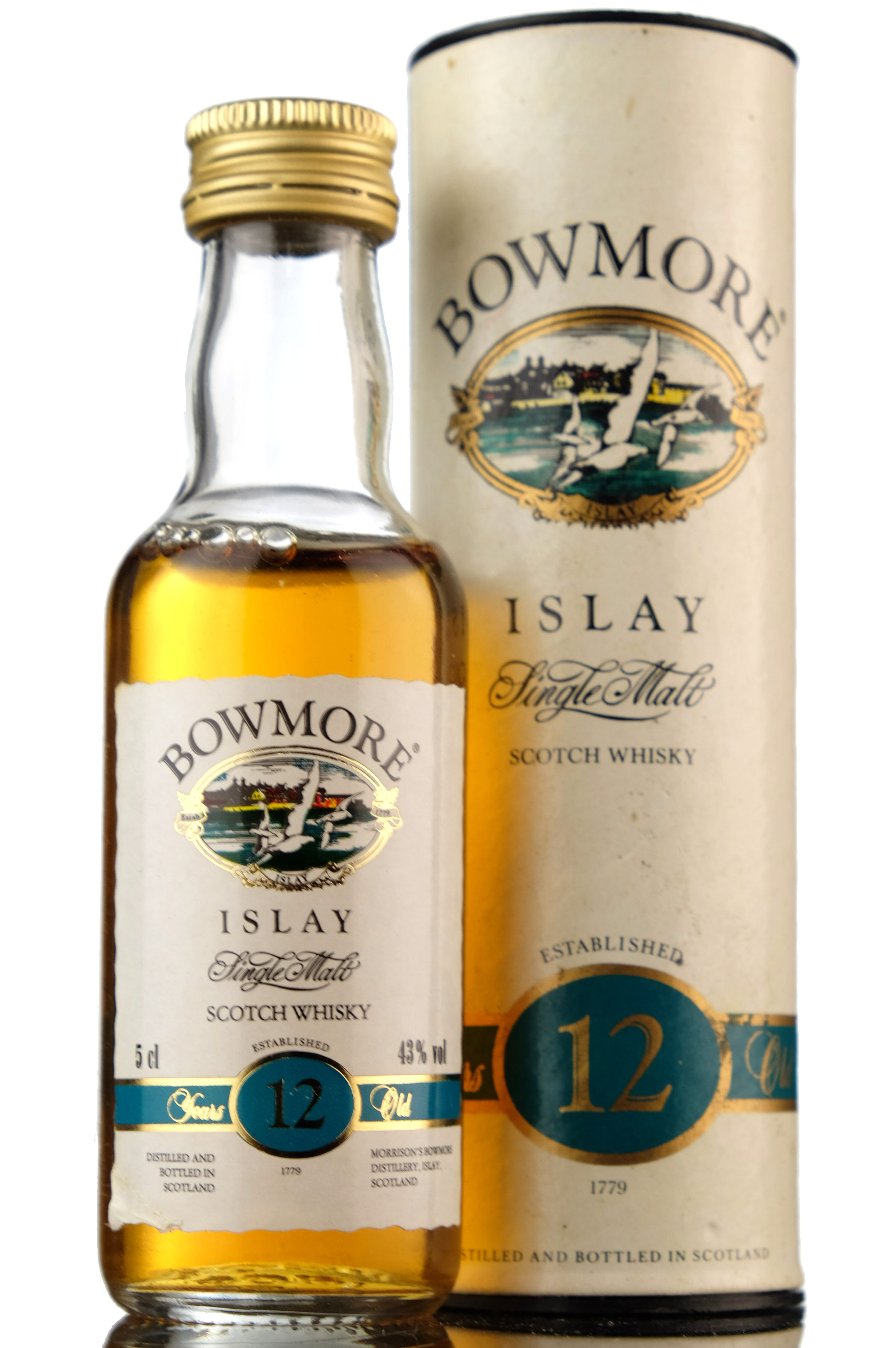 Bowmore 12 Year Old Miniature