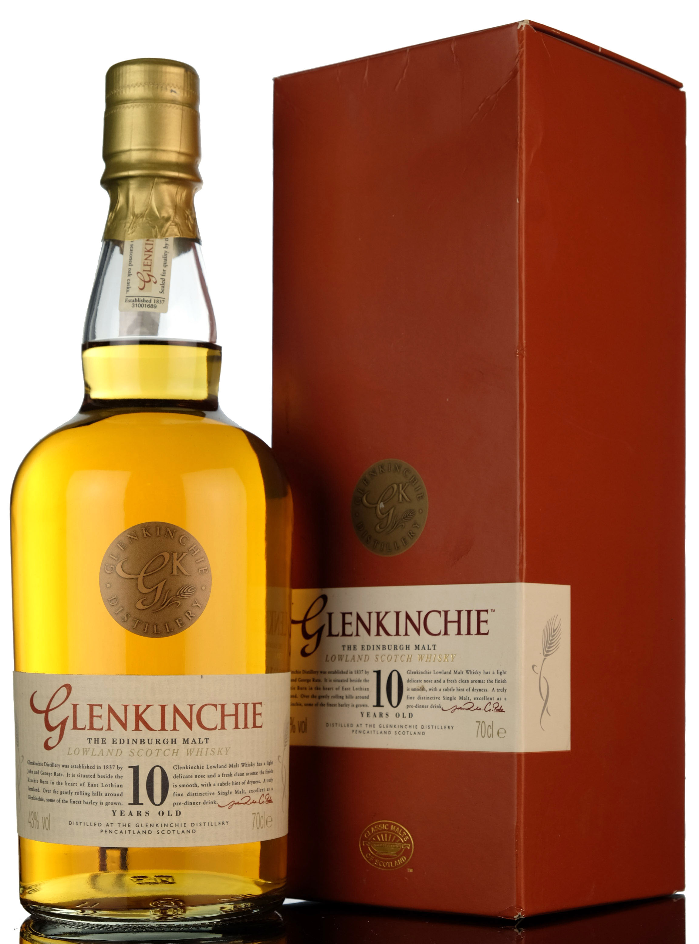 Glenkinchie 10 Year Old