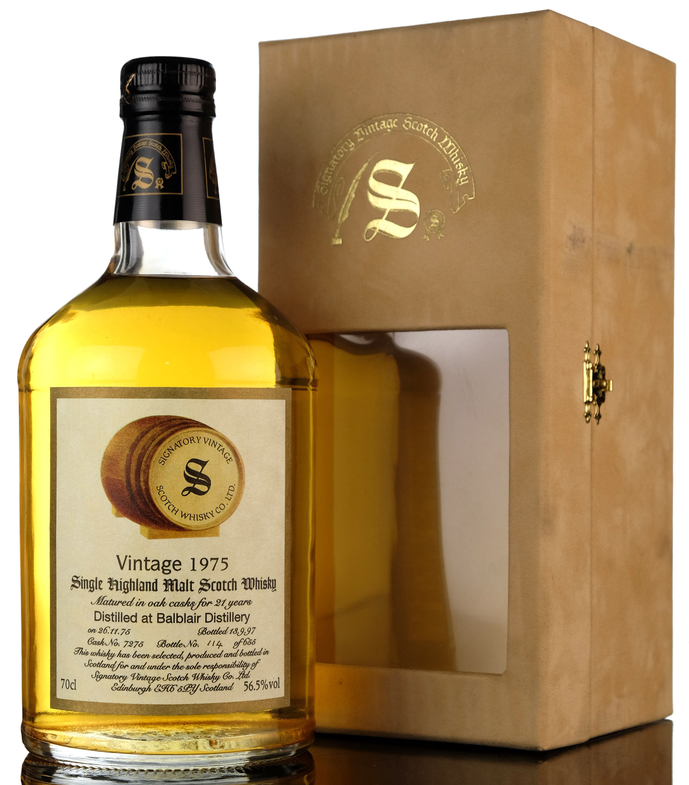Balblair 1975-1997 - 21 Year Old - Signatory Vintage