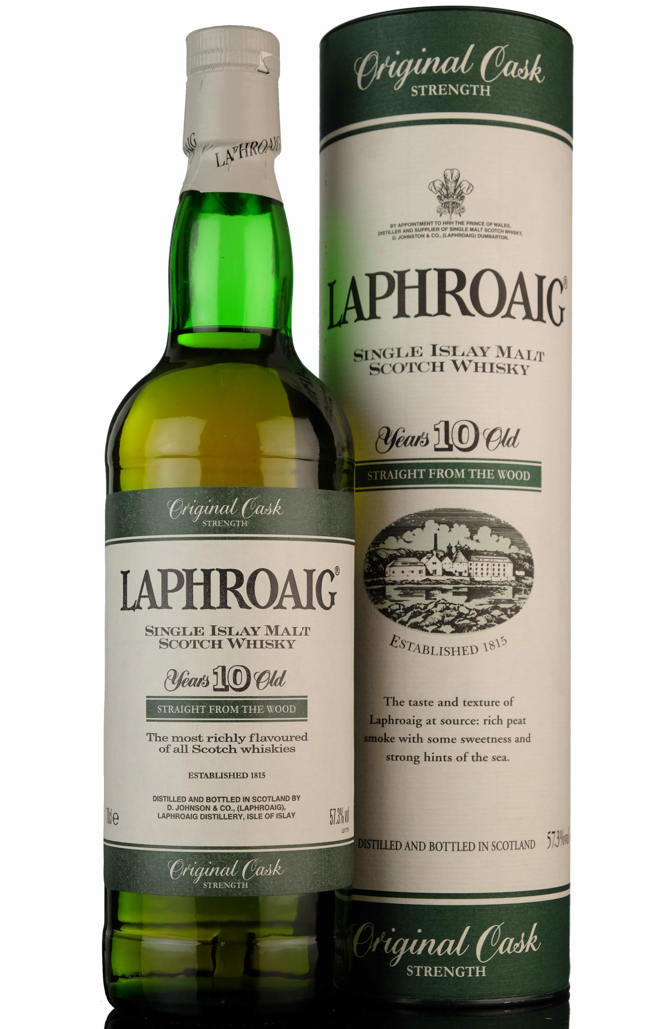 Laphroaig 10 Year Old - Original Cask Strength - 57.3%