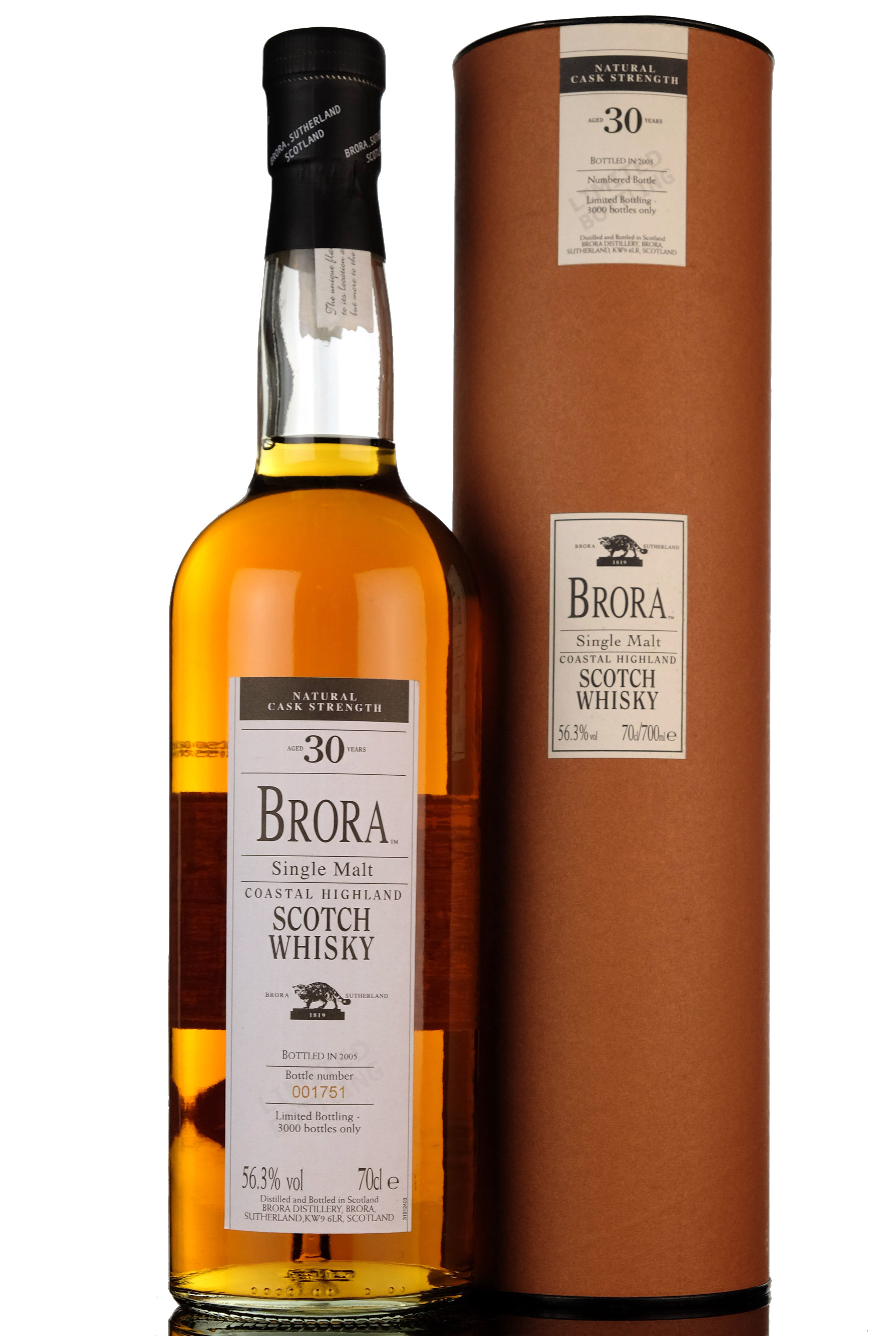 Brora 30 Year Old - Bottled 2005