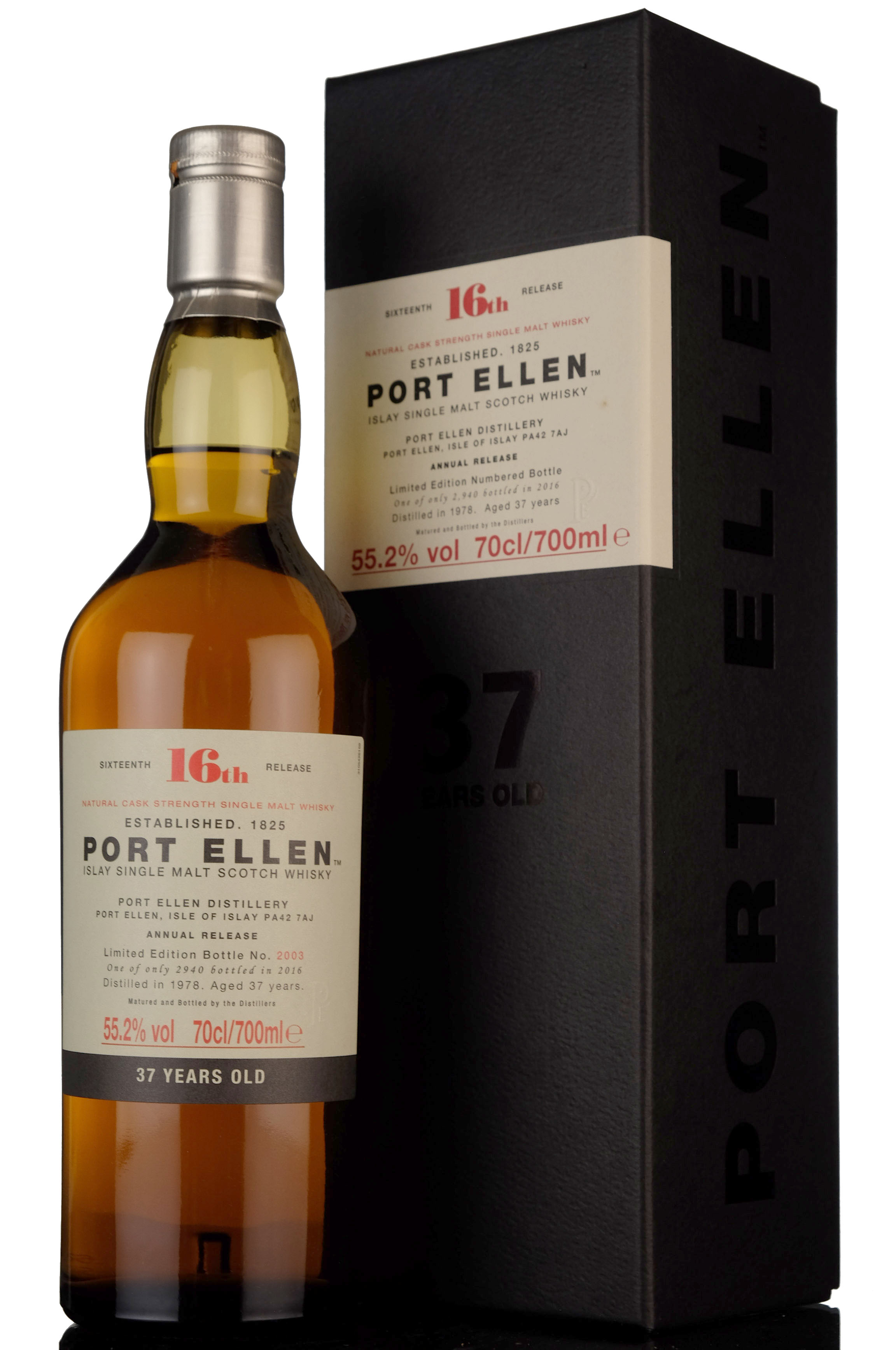 Port Ellen 1978-2016 - 37 Year Old - 15th Release