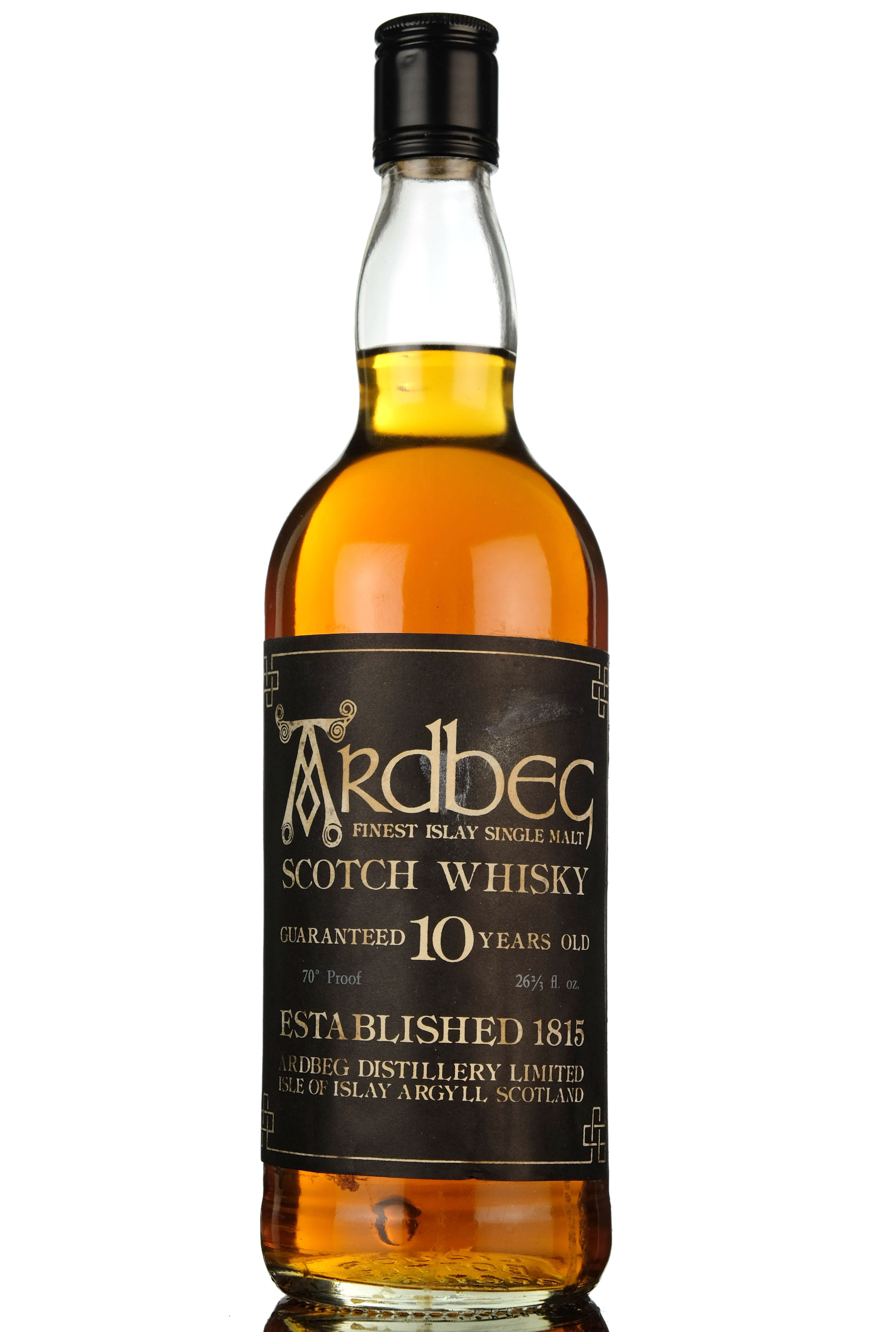 Ardbeg 10 Year Old Guaranteed - 1970s