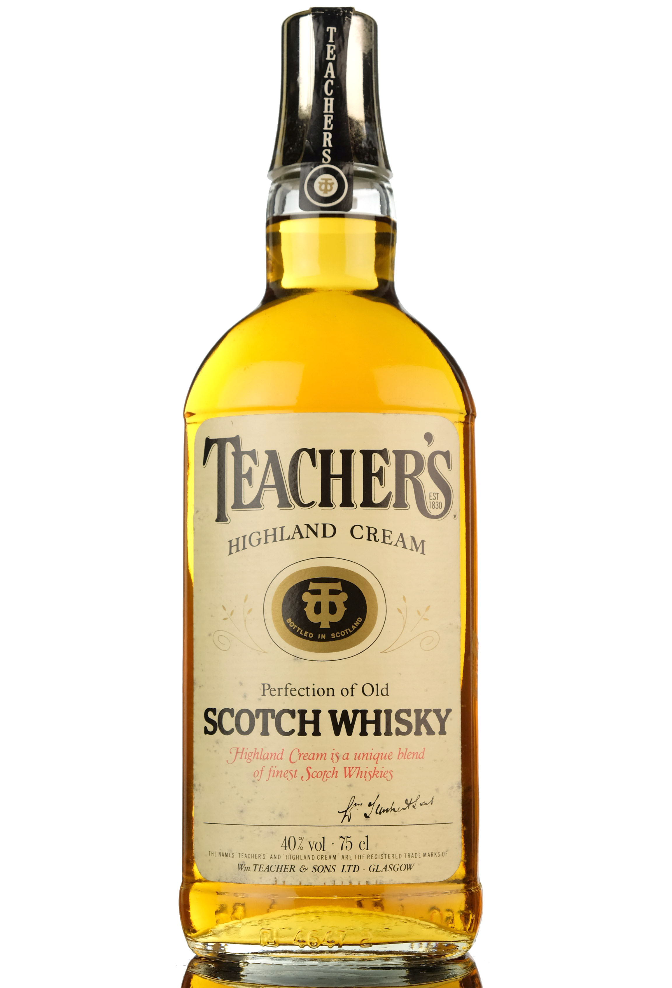 Teachers Highland Cream - 1980s