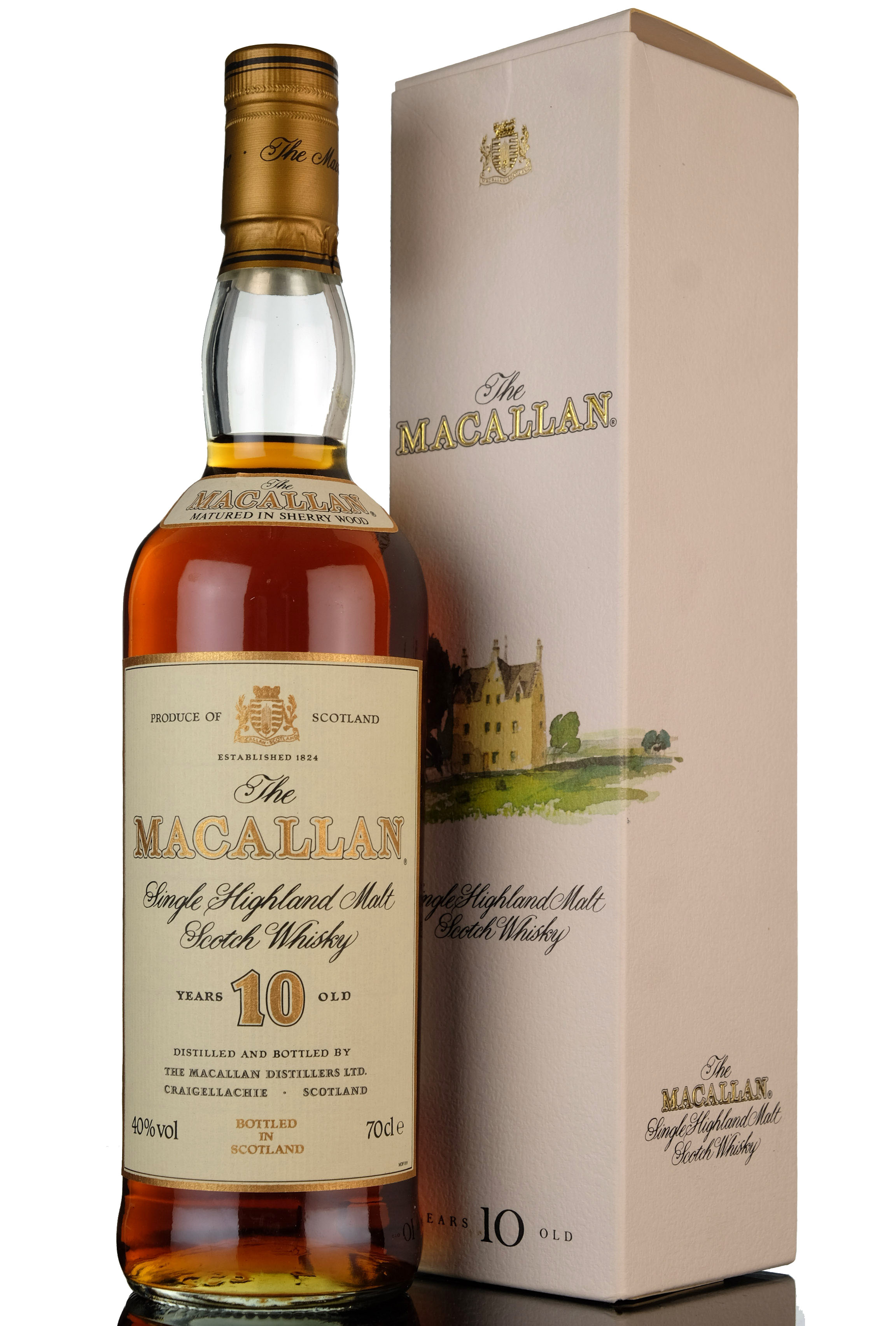 Macallan 10 Year Old - Sherry Cask - 1990s