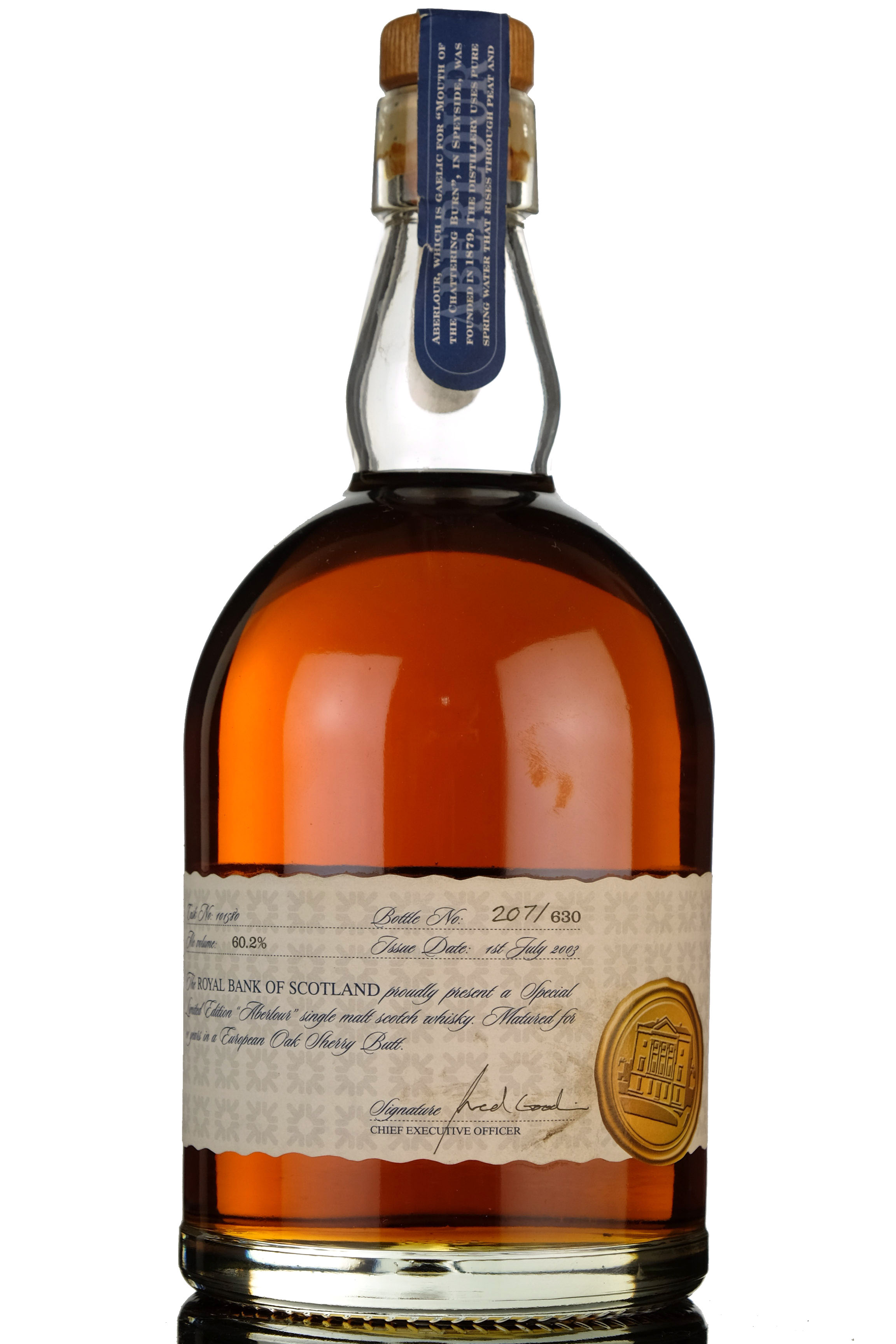 Aberlour Royal Bank Of Scotland  Single Cask 101580