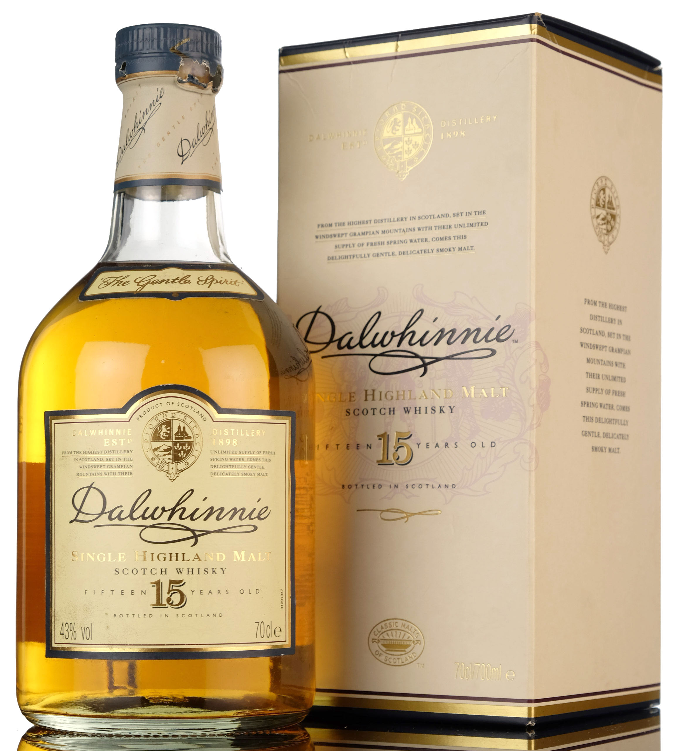 Dalwhinnie 15 Year Old - Early 2000s