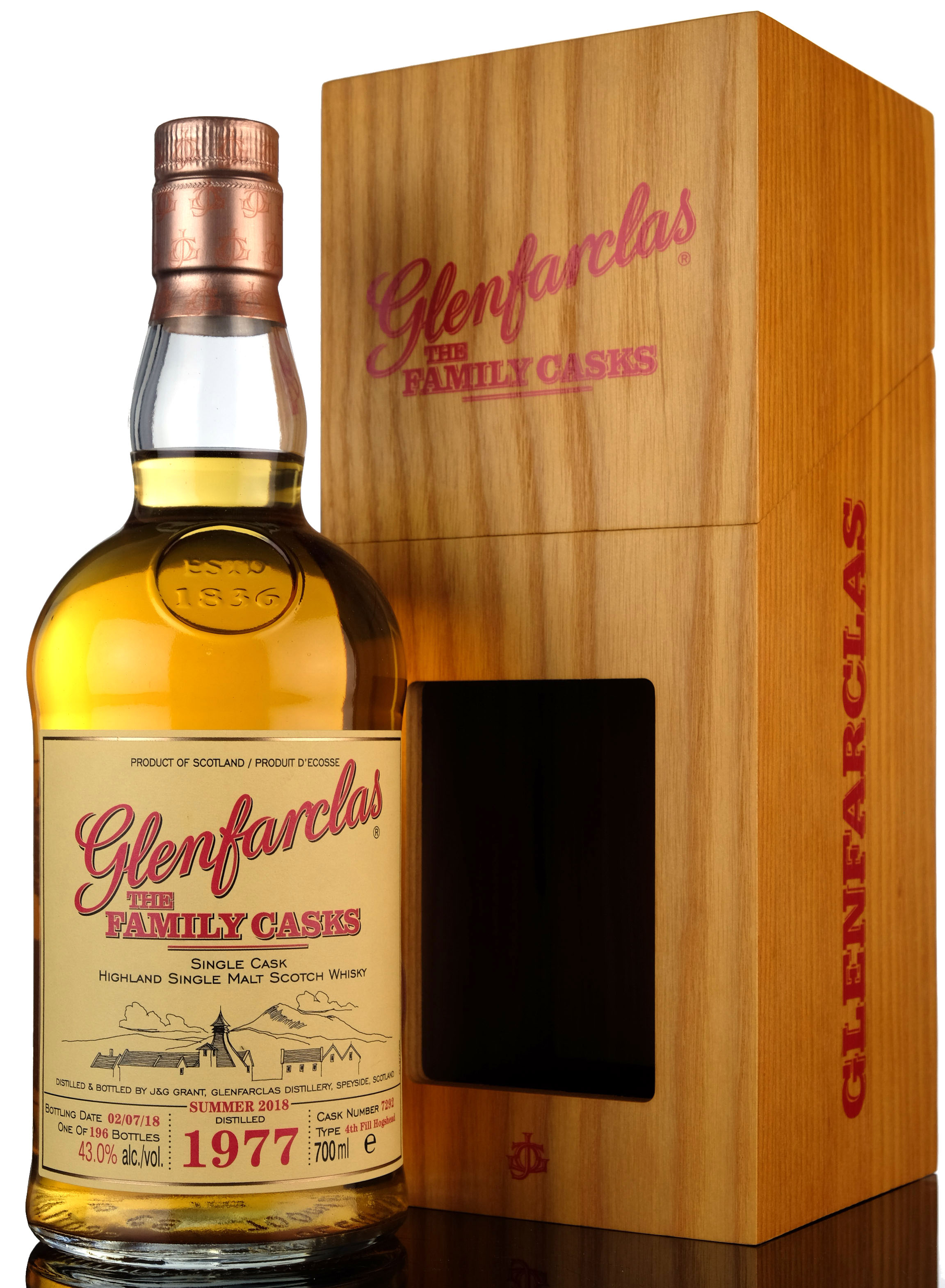 Glenfarclas 1977-2018 - The Family Casks 7292