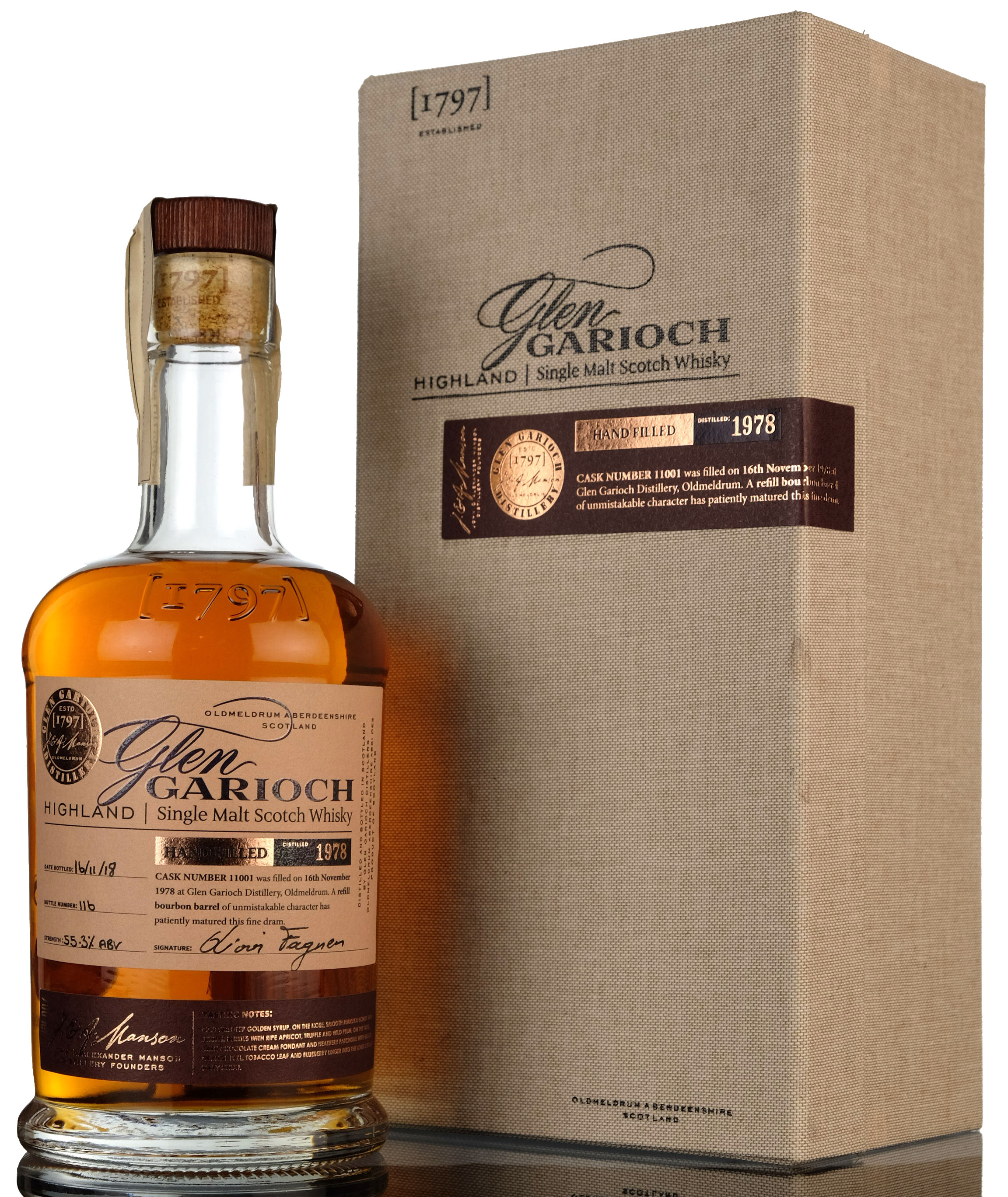 Glen Garioch 1978-2018 - 40 Year Old - Hand Filled