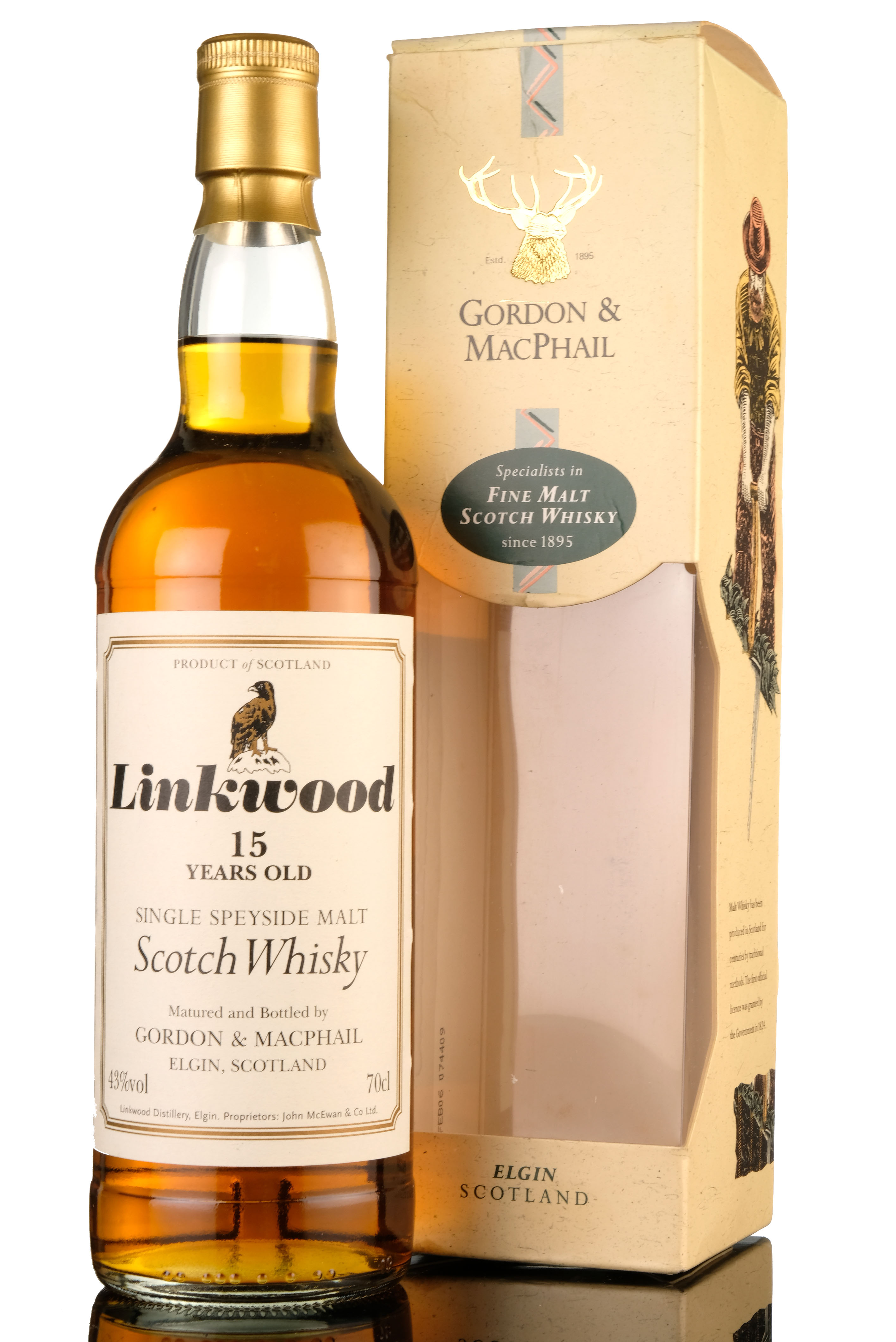 Linkwood 15 Year Old - Gordon & MacPhail