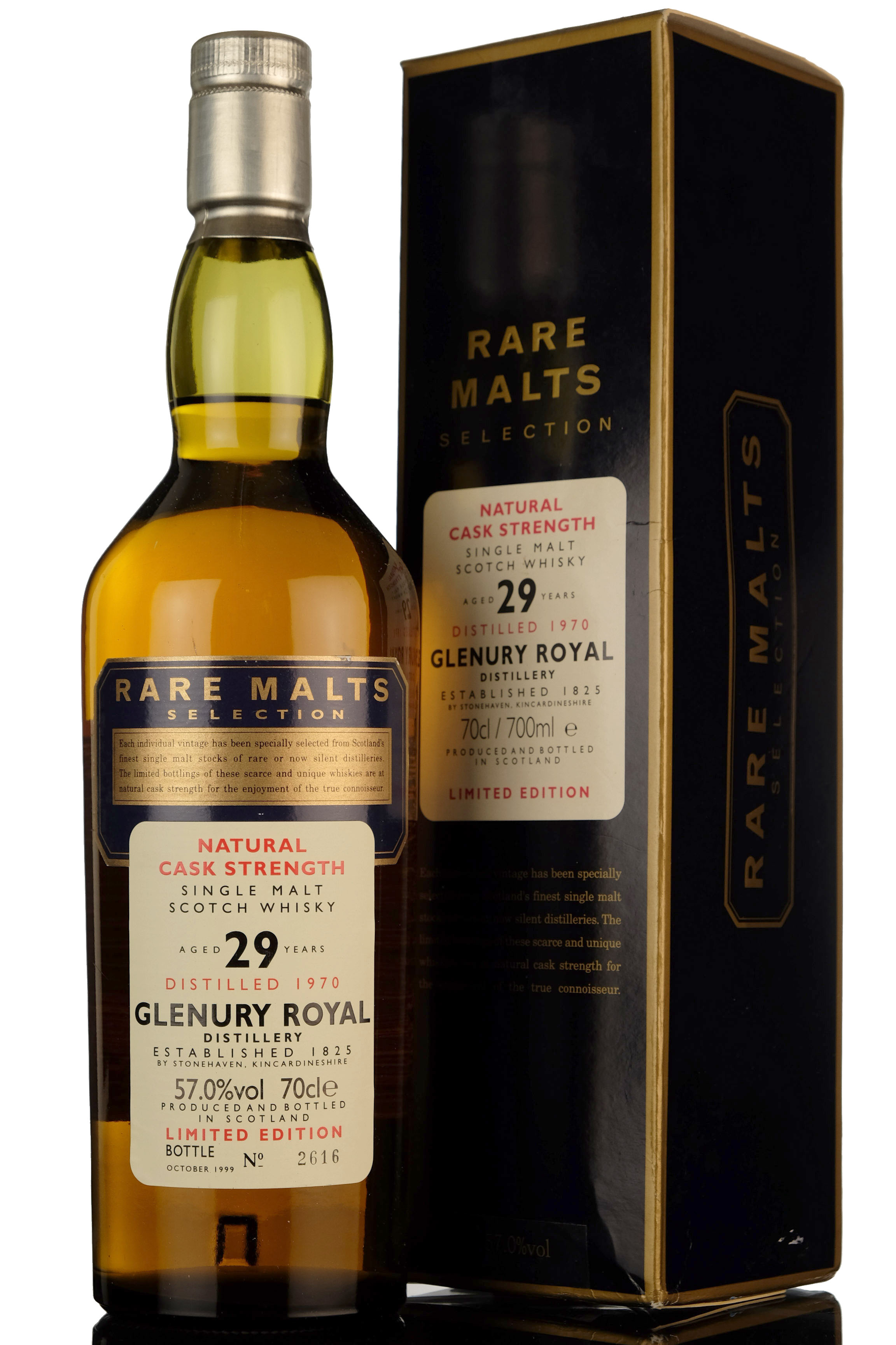 Glenury Royal 1970-1999 - 29 Year Old - Rare Malts 57.0%