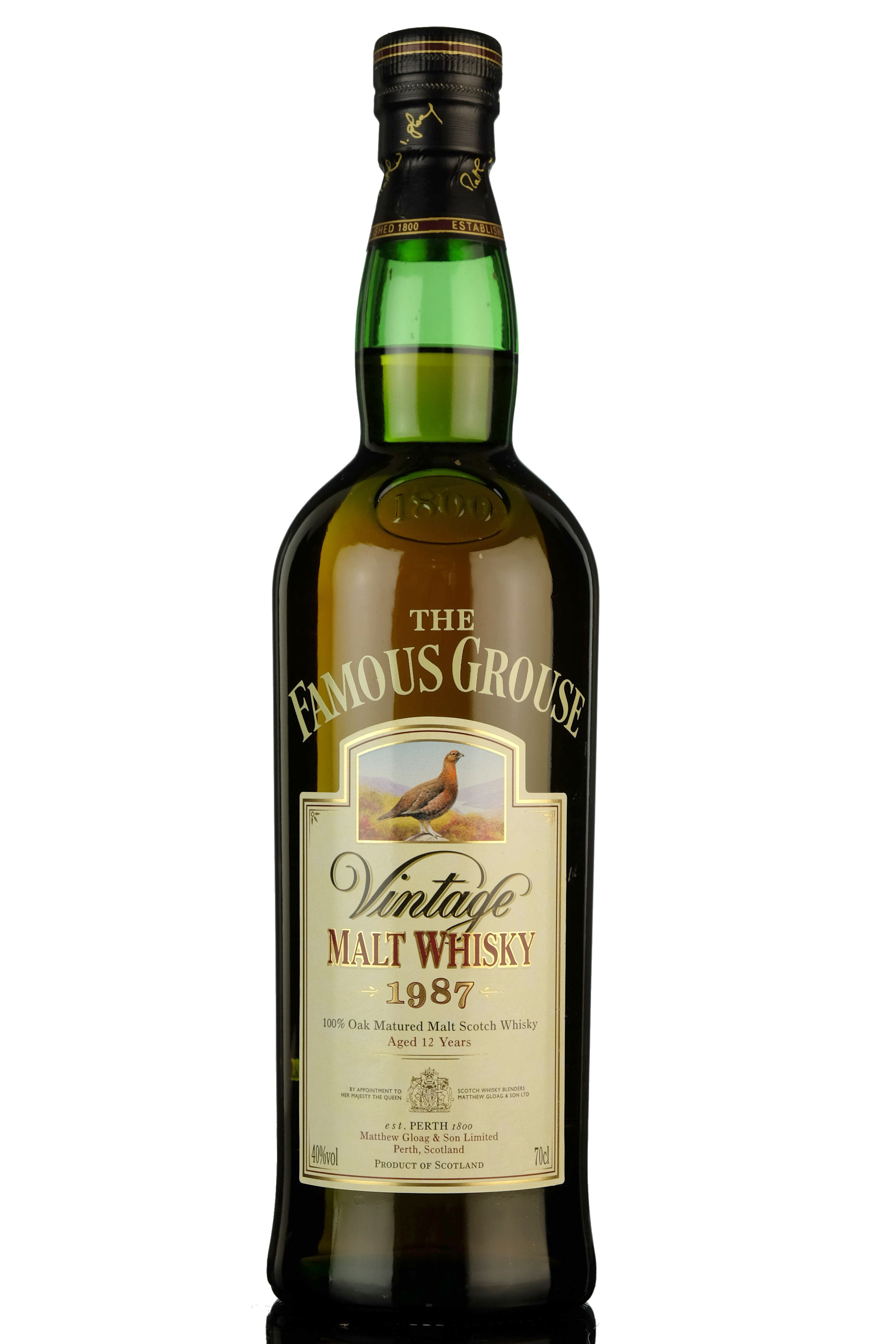 Famous Grouse 1987 - 12 Year Old