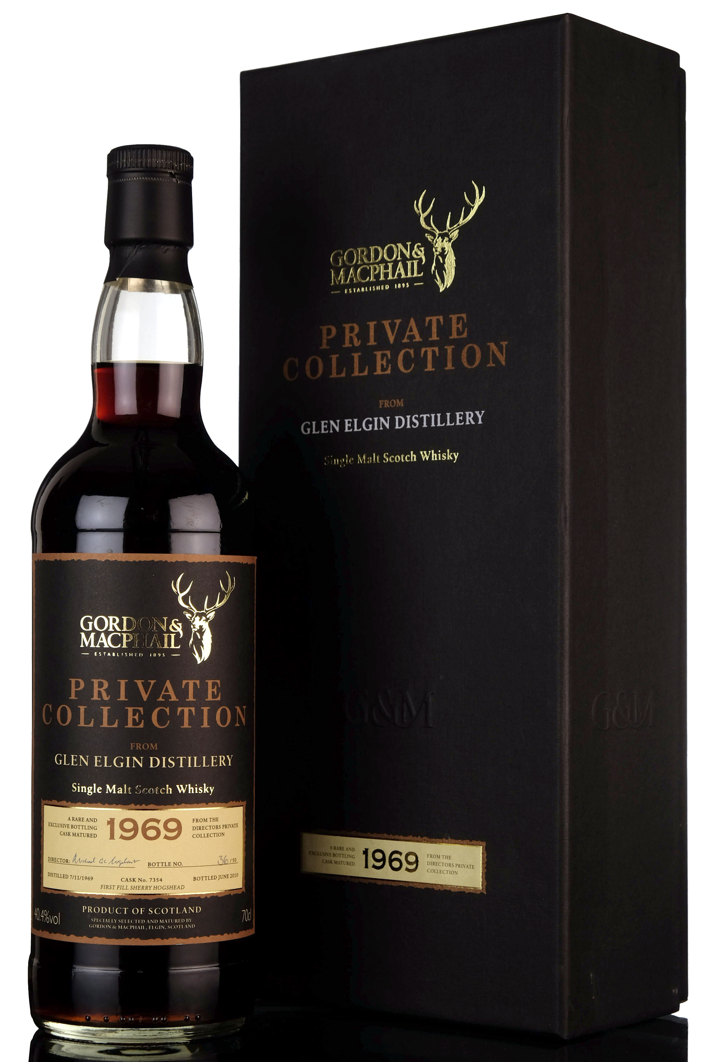 Glen Elgin 1969-2010 - Private Collection - Single Cask 7354 - 1 Of 50 Bottles