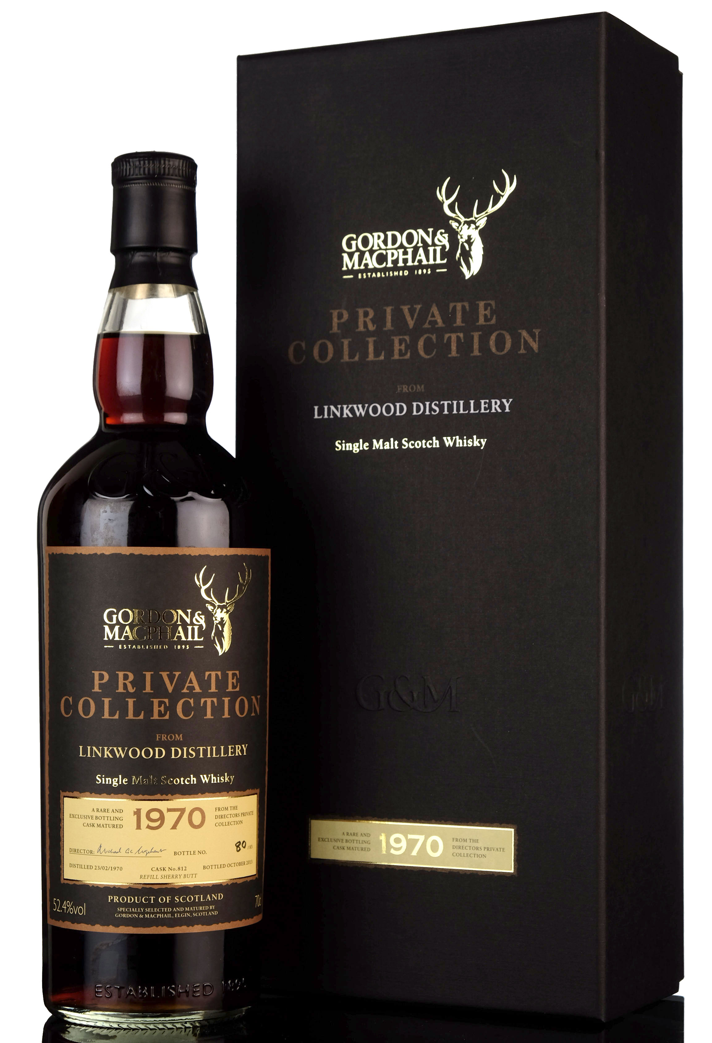 Linkwood 1970 - 2013 Private Collection Single Cask 812 One Of 83 Bottles