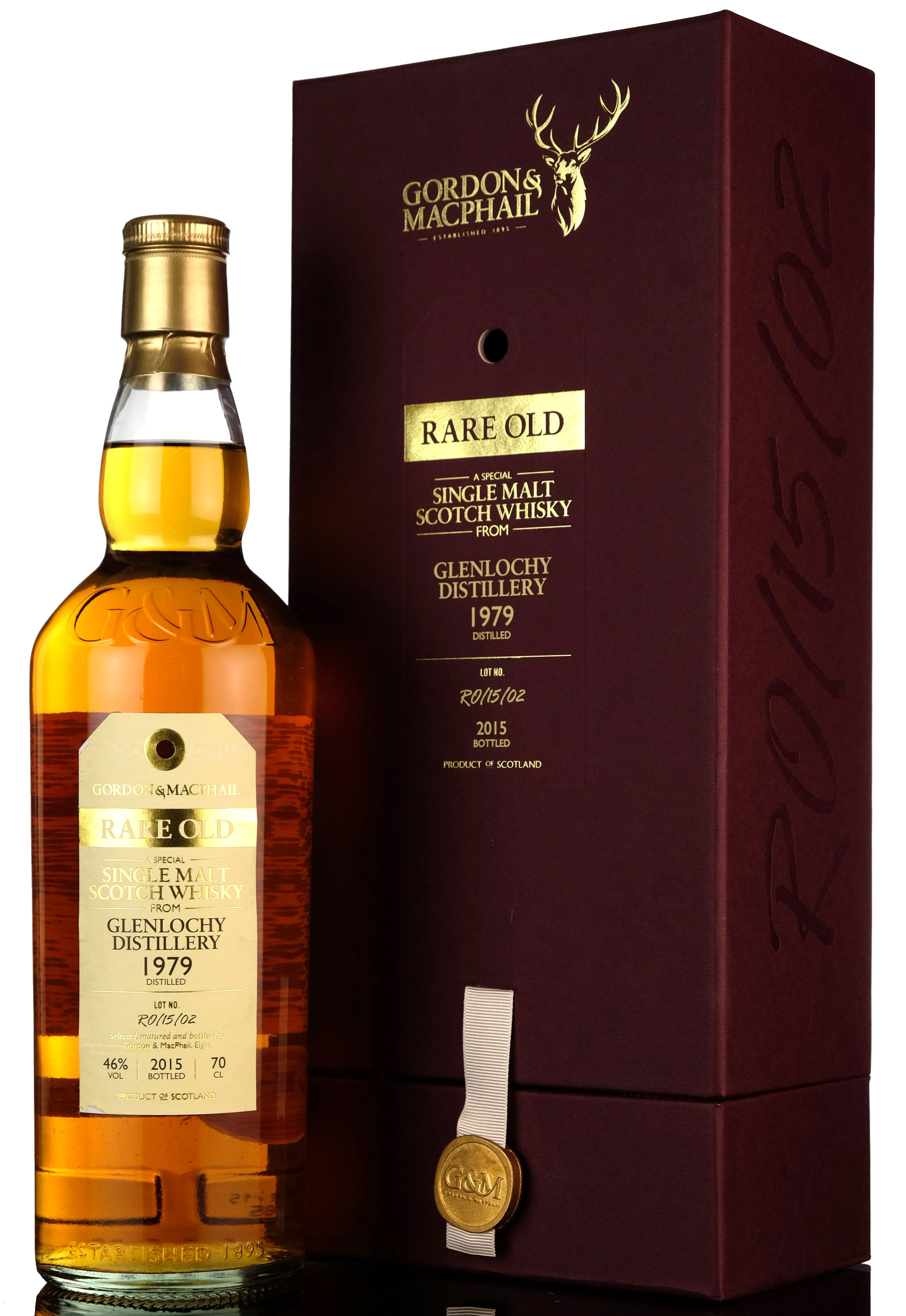 Glenlochy 19792015 Rare Old Gordon MacPhail RO1502