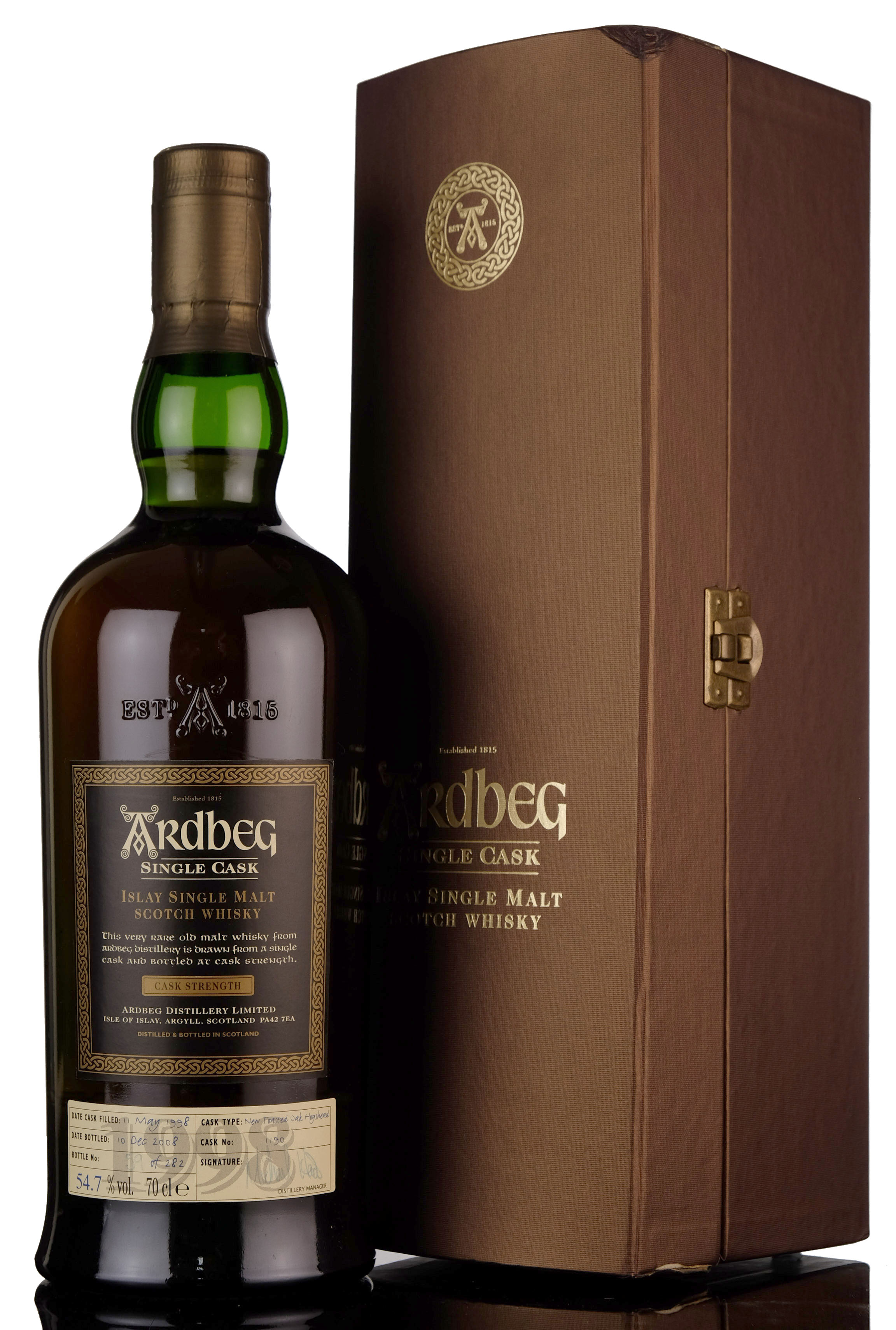 Ardbeg 1998-2008 - Single Cask 1190