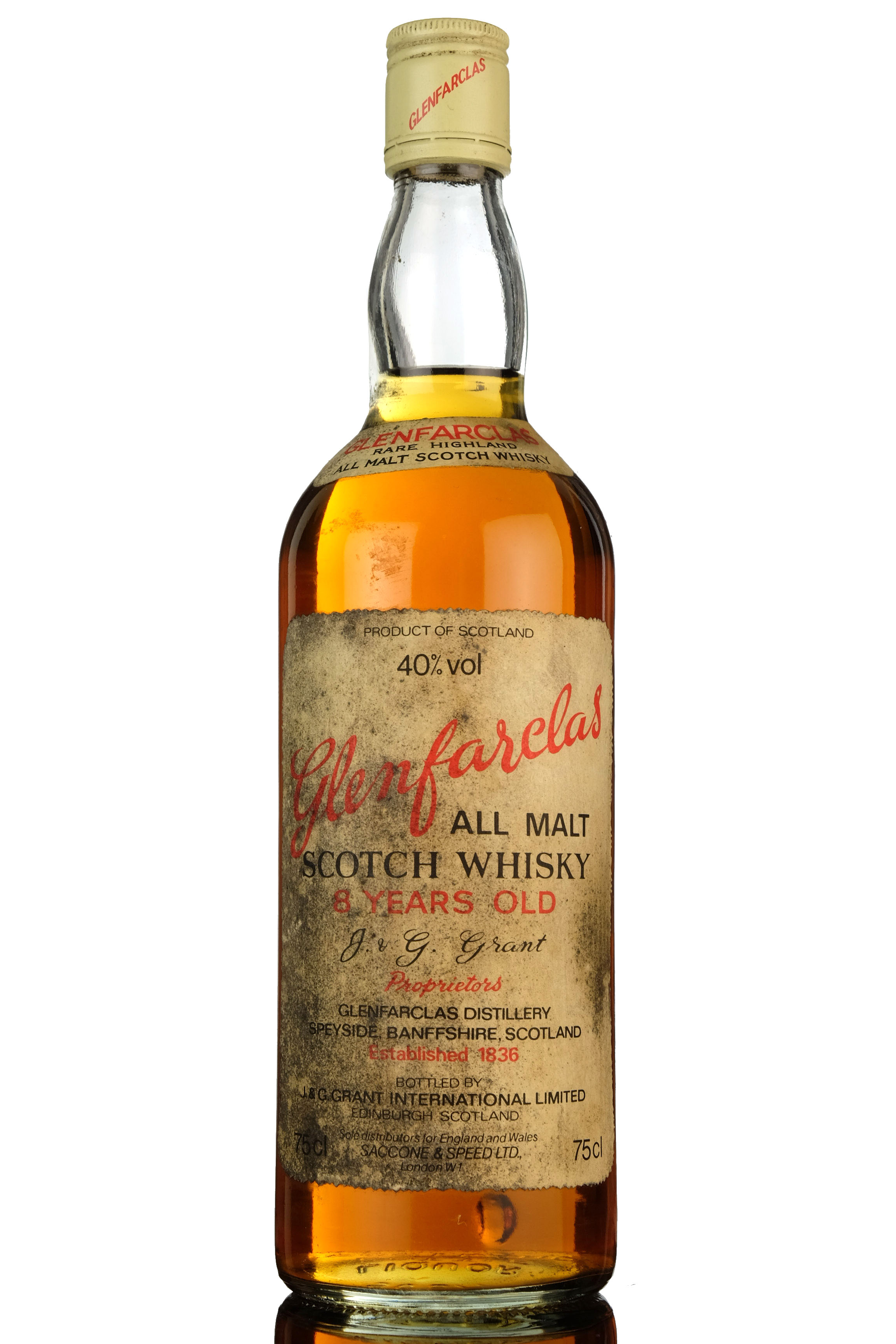GLENFARCLAS 8 YEAR OLD - 1980S