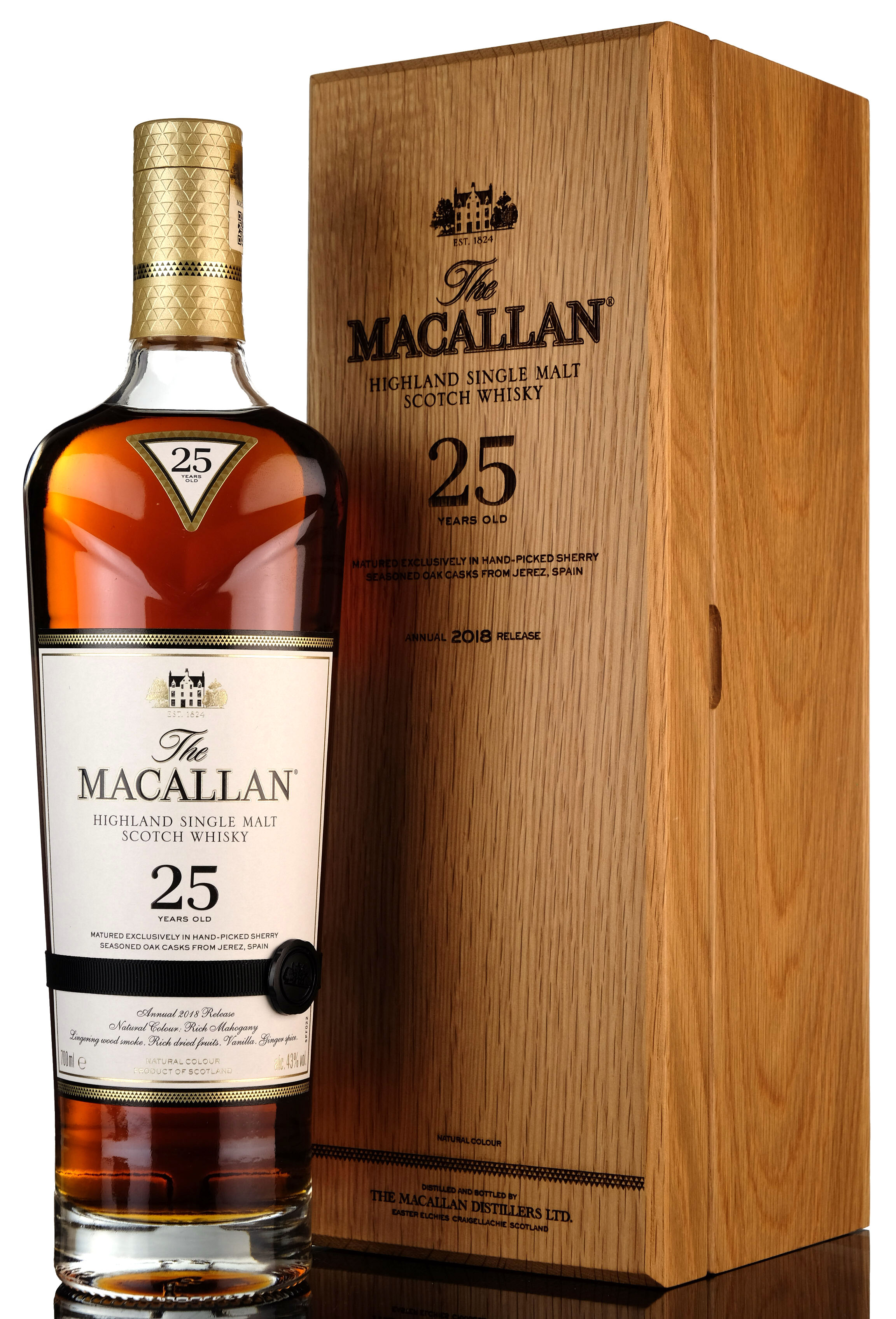 Macallan 25 Year Old - 2018 Release