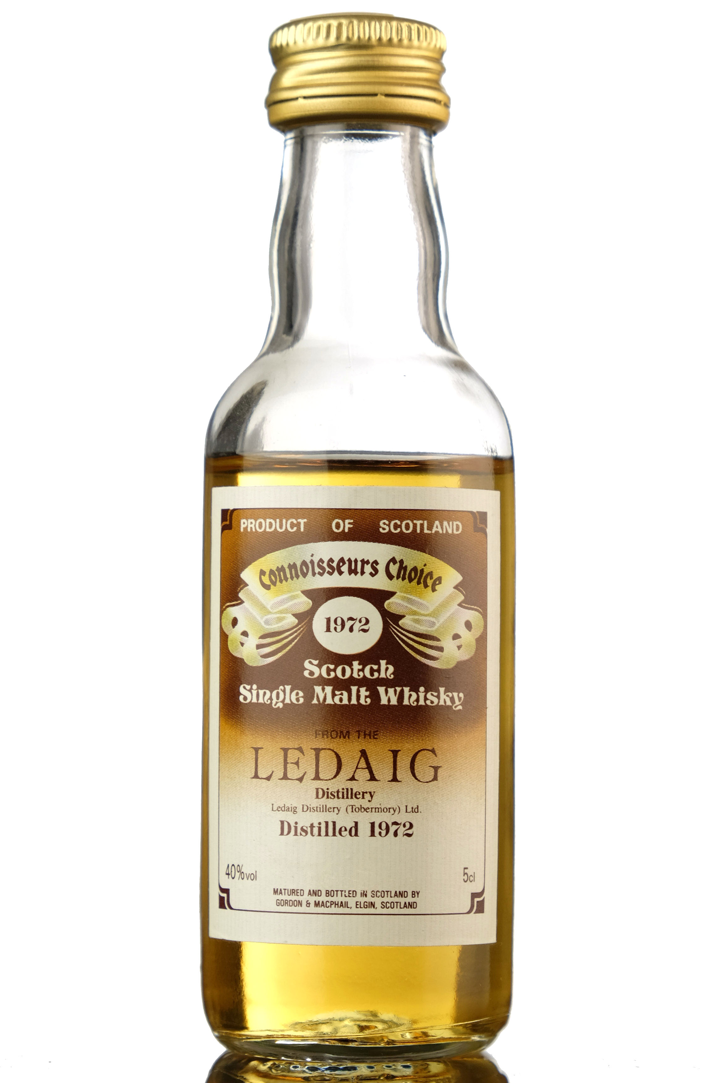 Ledaig 1972 - Connoisseurs Choice Miniature